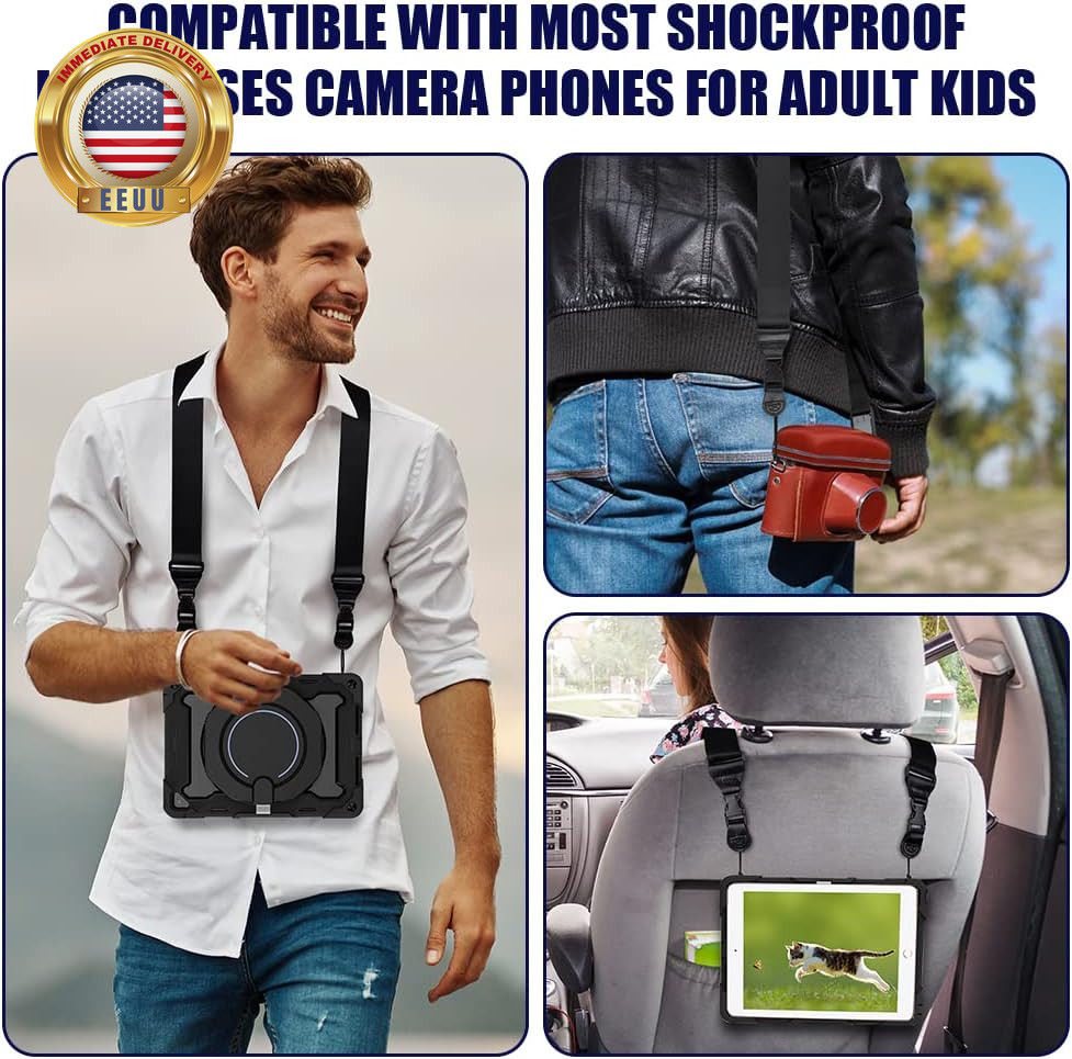 1 PACK Adjustable Shoulder Strap, Durable Nylon Neck Portable Lanyard, Suitable