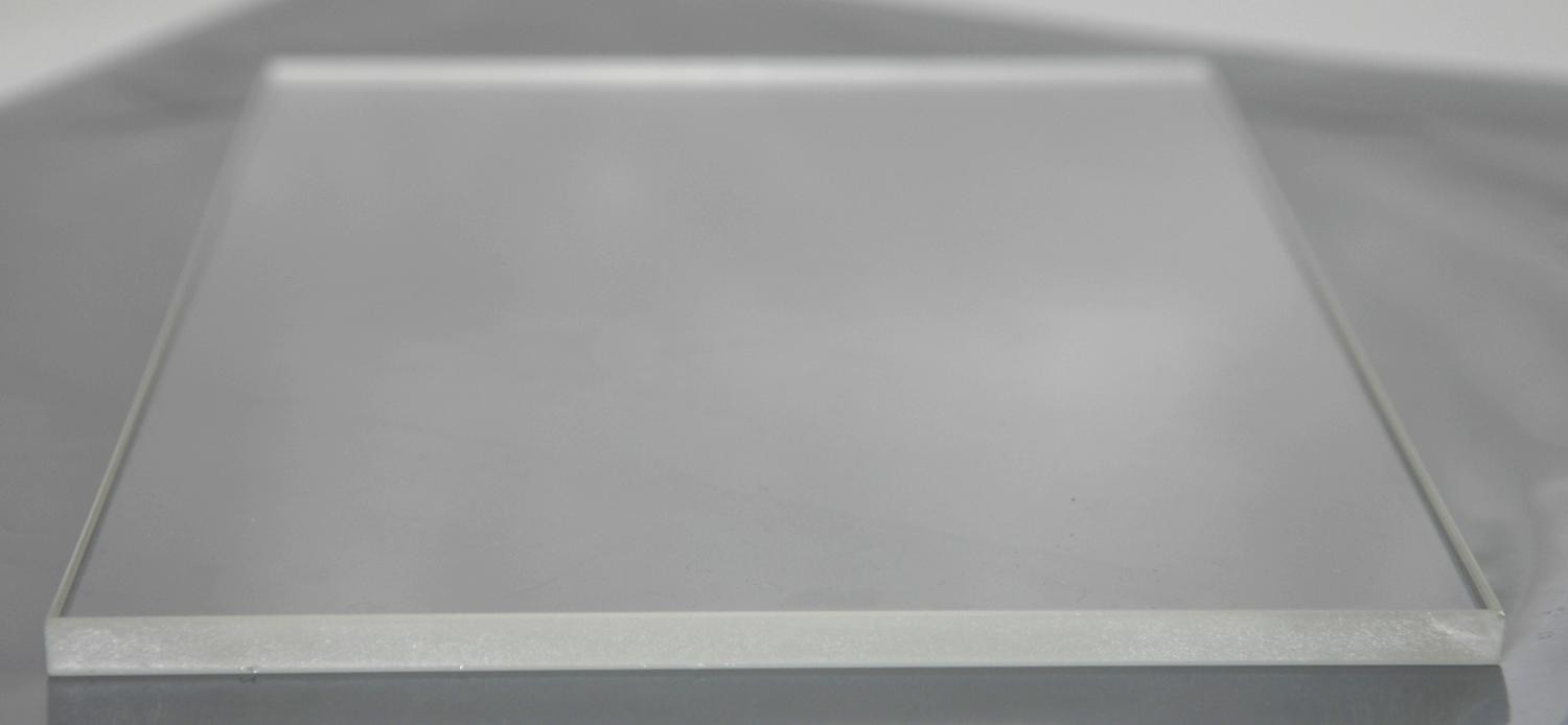 OPTICAL WINDOW 5.9″ x 8.4″ x 0.25″ SLIGHT BEVEL ON EDGES, CLEAR GLASS, NO TINT