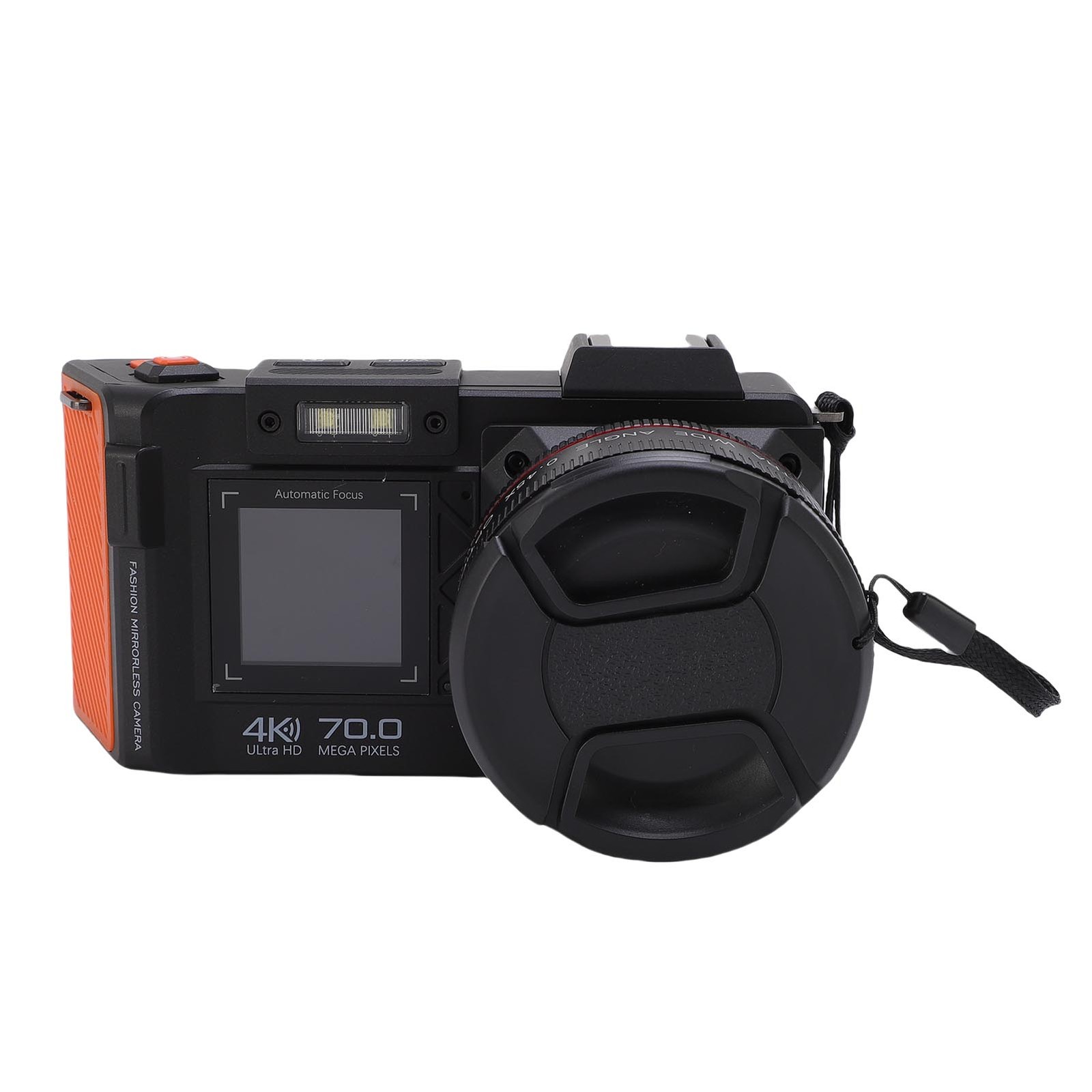 Digital Camera 4K 70MP 50X Zoom Auto Focus Wide Angle F1.8 DSLR Camera With OXZD