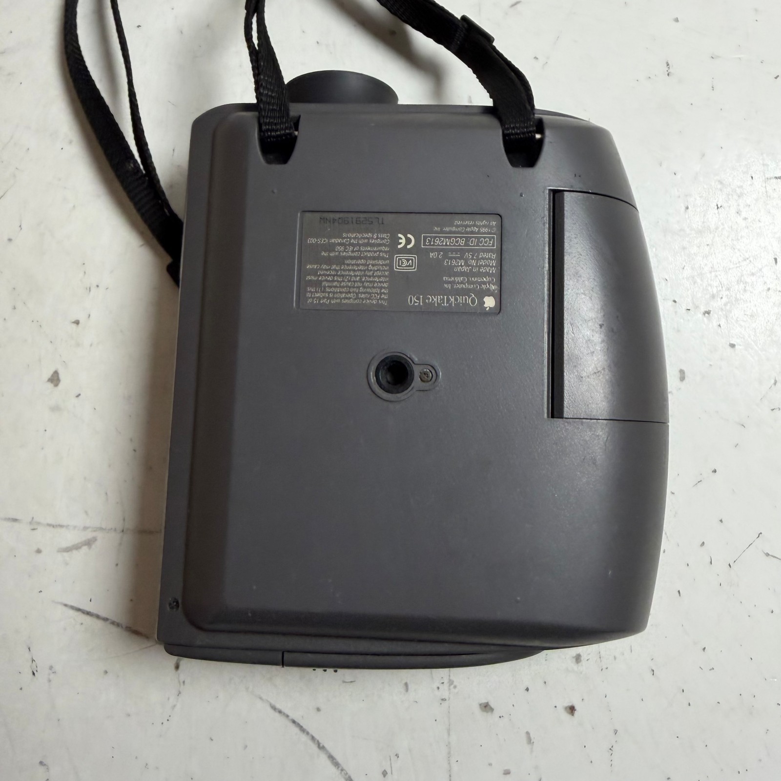 Vintage Apple QuickTake 150 M2613 Gray Compact Digital Camera – For Parts
