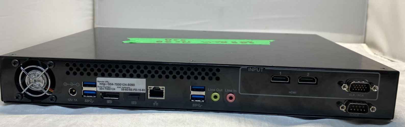 Mediasite MSL-CSR-220-R0, 8gb ram 120 SSD ,, NO OS, Video Streamer and Recorder