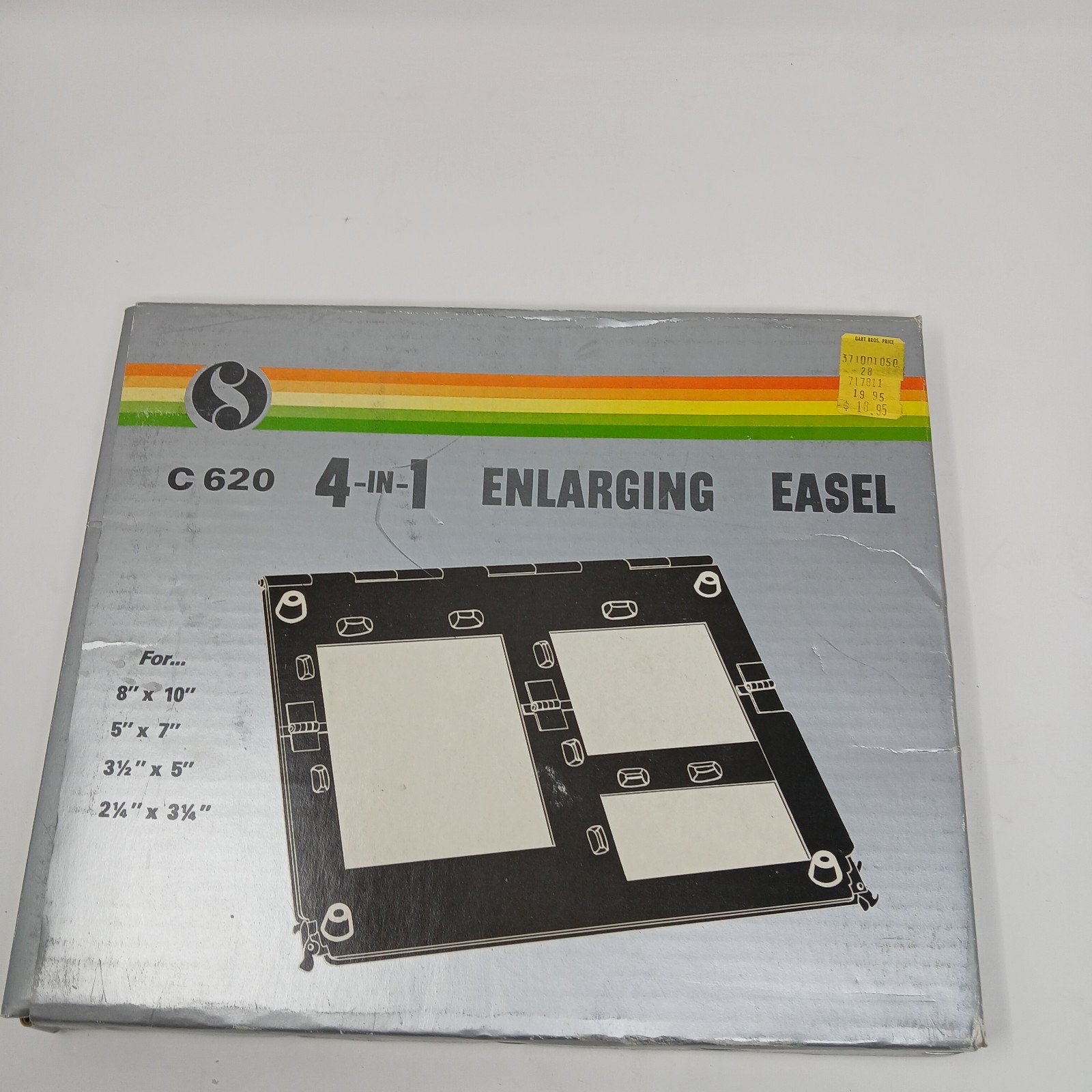 4-in-1 Darkroom Enlarging Easel C 620 Satter Taiwan Vintage
