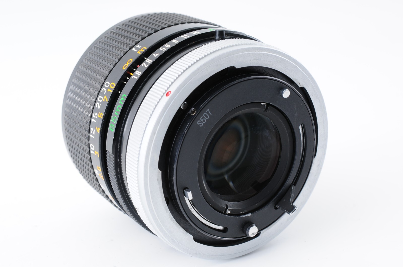 [EXC+5] Canon FD 85mm f/1.8 S.S.C. SSC Prime Portrait MF Lens From JAPAN