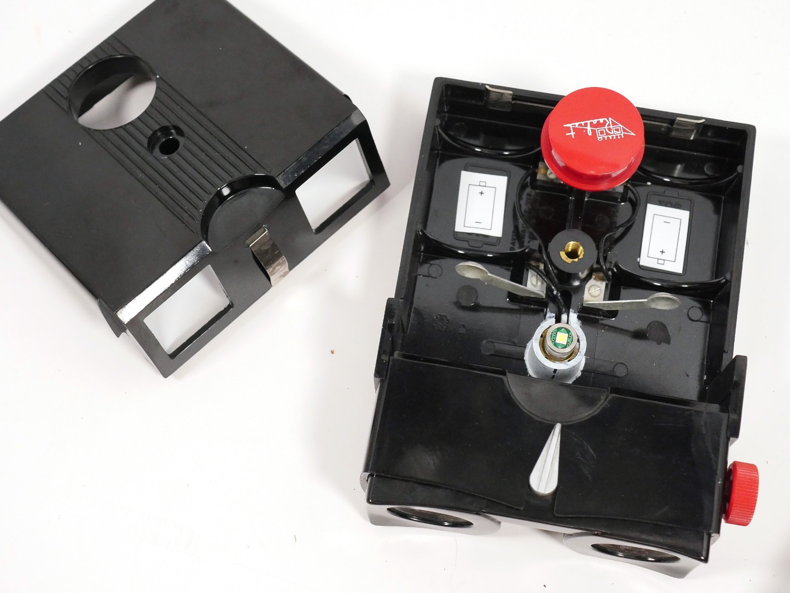 Stereo Realist red button slide 3D viewer with LED bulb – serviced by DrT Nice!!