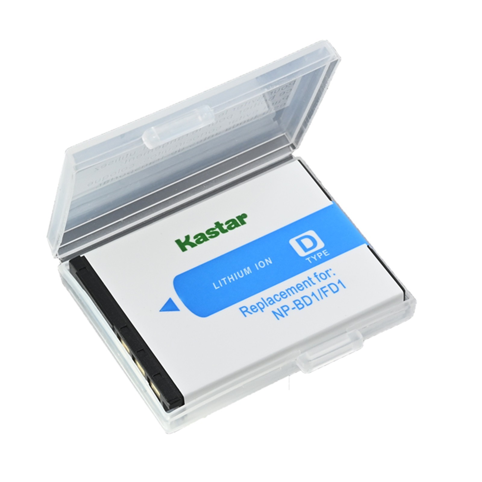 Kastar Battery AC & USB-C Charger for Sony Cyber-shot DSC-T200 T300 T500 TX1 G3