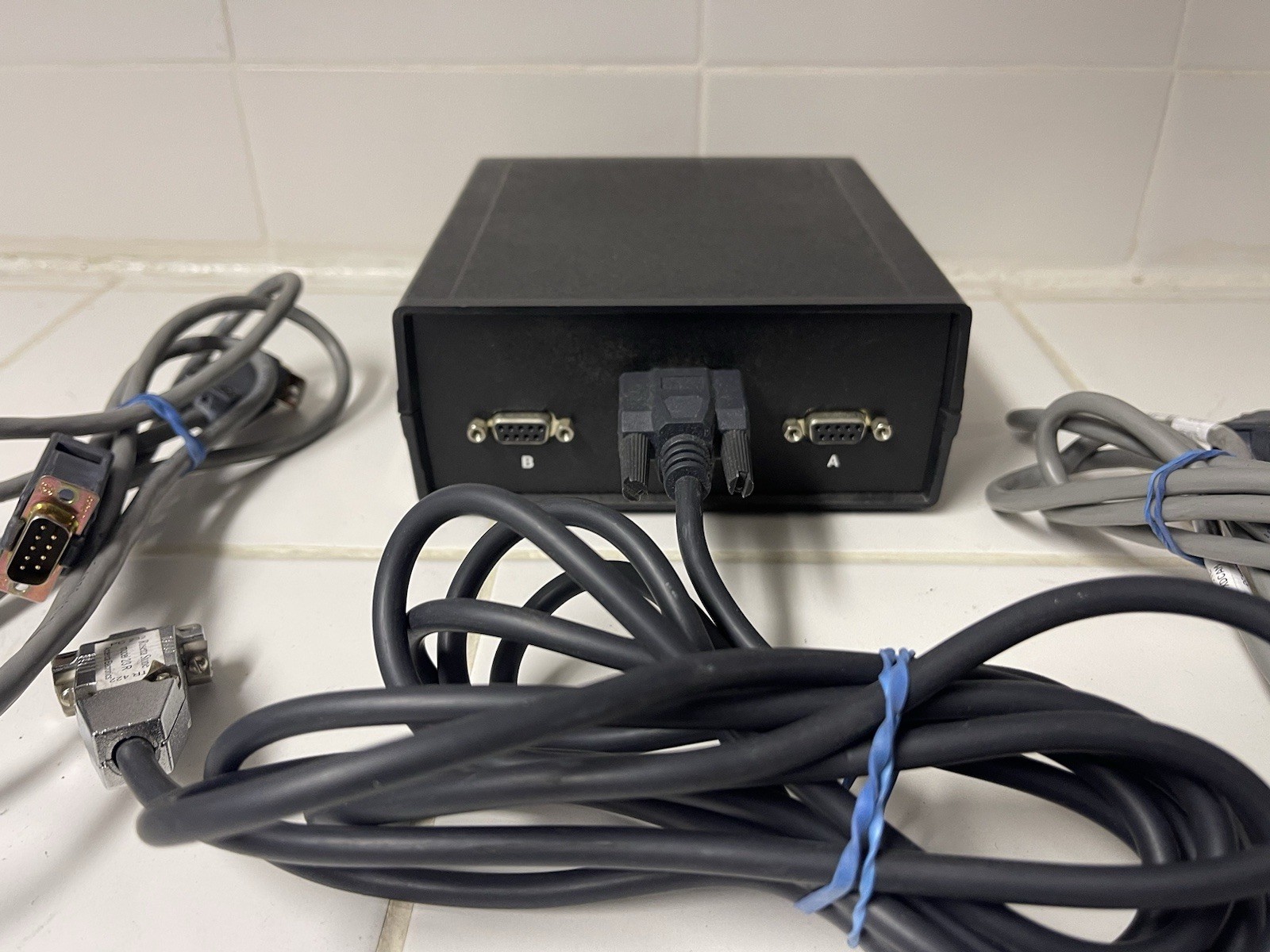 AJA Ki Pro-RO Portable Recorder With Original Box & Black Box A B Switcher