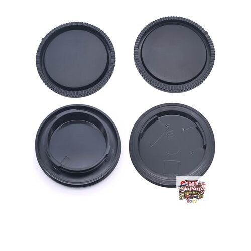 NEW JHMei Lens Rear Cap 6pcs + Body Cap 1pc Set for Sony E-mount Replacement for