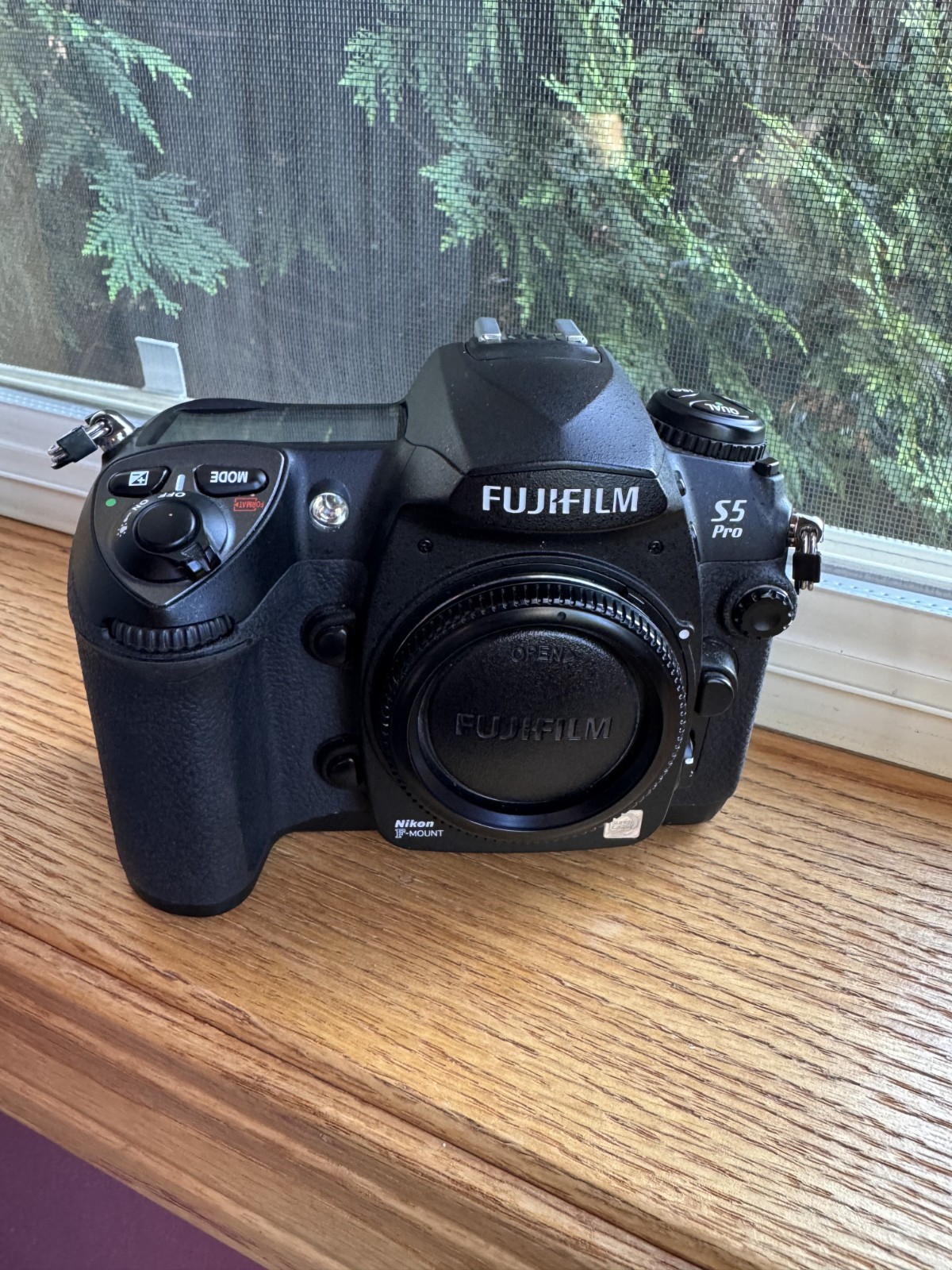 Fujifilm FinePix S Series S5 Pro 12.3MP Digital SLR Camera – Black (Body Only)