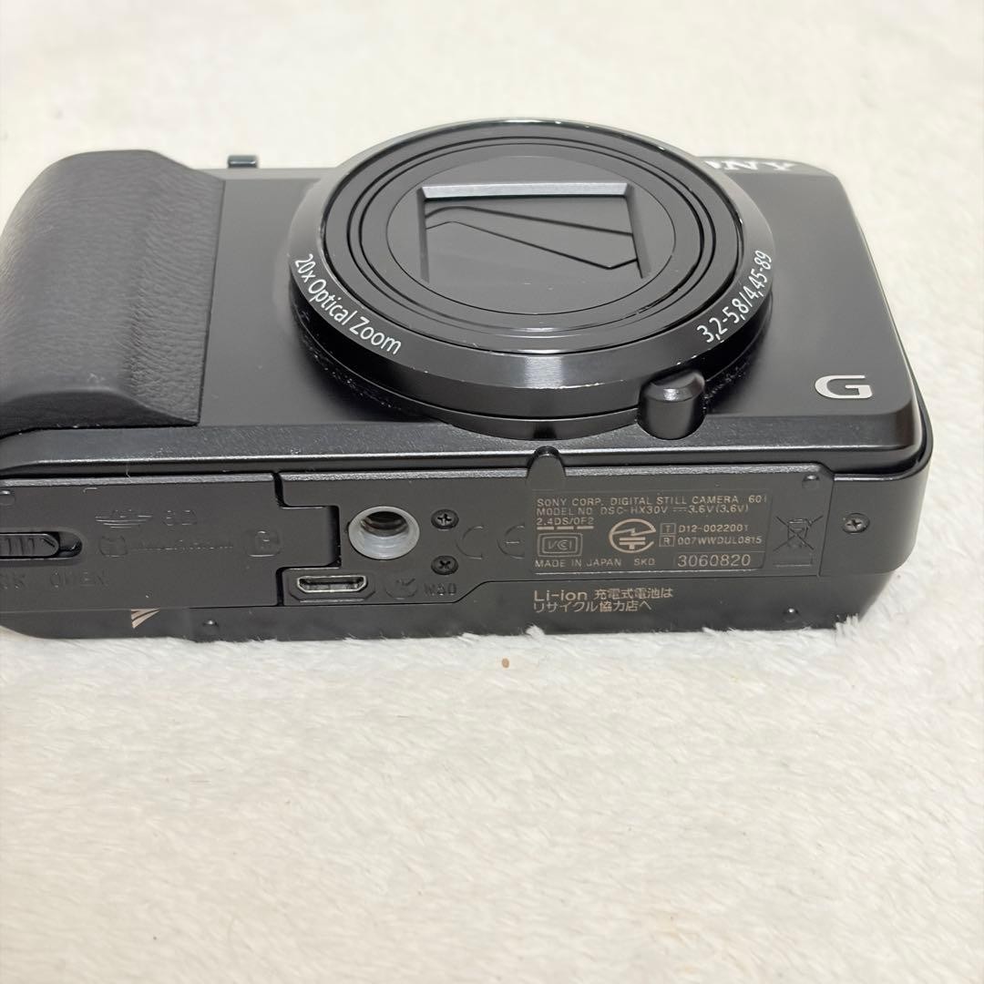 SONY Cyber-shot DSC-HX30V 18.2MP Exmor R 20x Zoom G Lens Full HD Wi-Fi GPS Japan