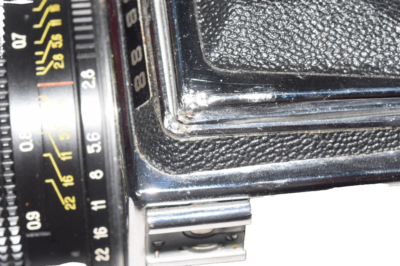 Kiev 88 SLR medium format 6×6 film camera w/ f2.8/80mm