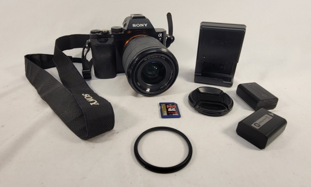 Sony Alpha A7 24.3 MP Mirrorless Digital Camera – Black (with 28-70mm Lens)