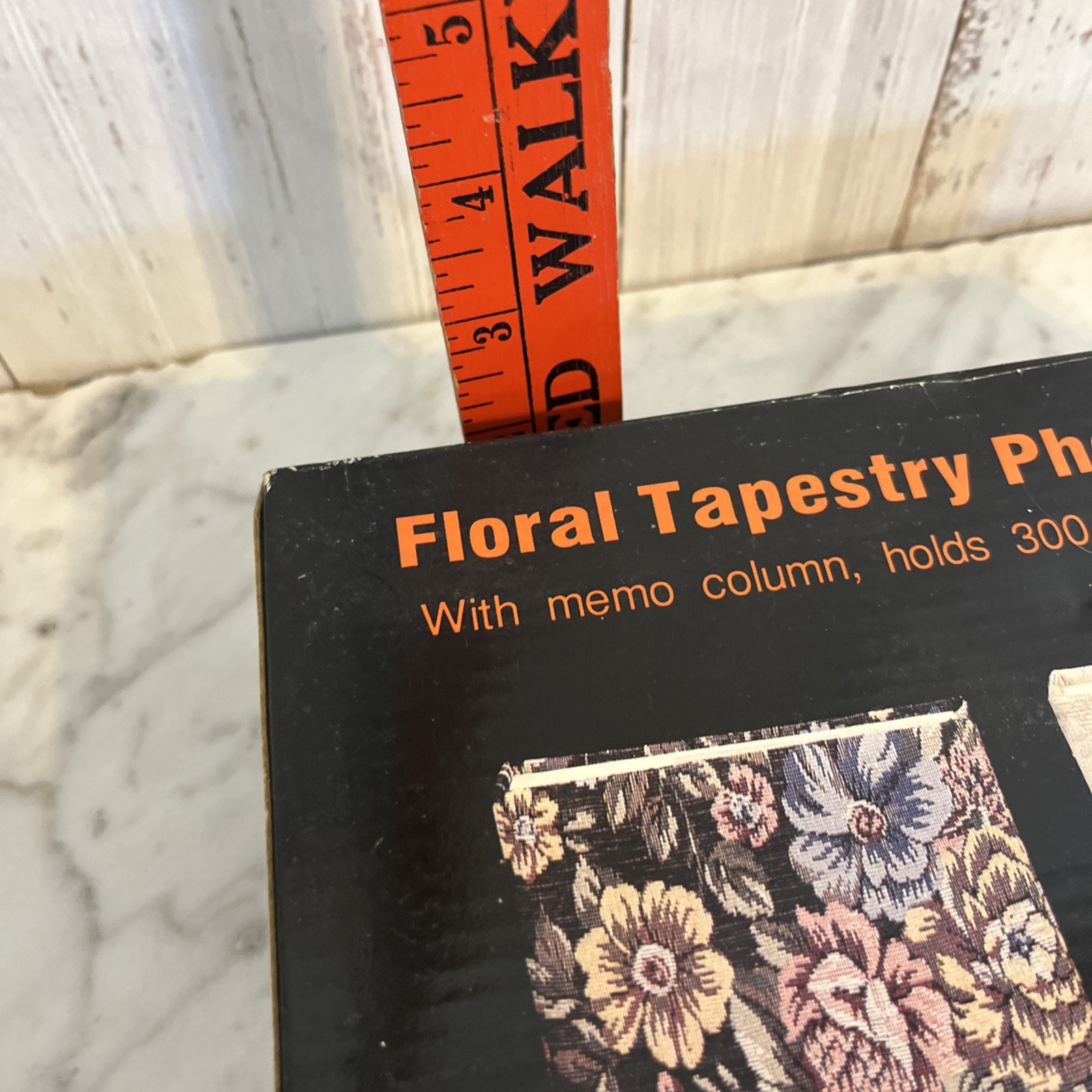Floral Tapestry Photo Album Multicolor holds 300 Pictures 3.5in x 5in Vintage