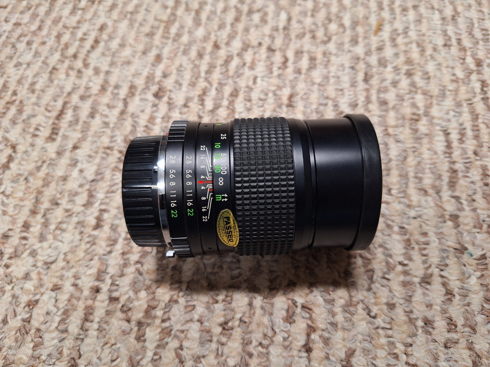 Aston DX Auto Zoom 1:2.8 135mm no.810835,55 Camera Lens for Minolta