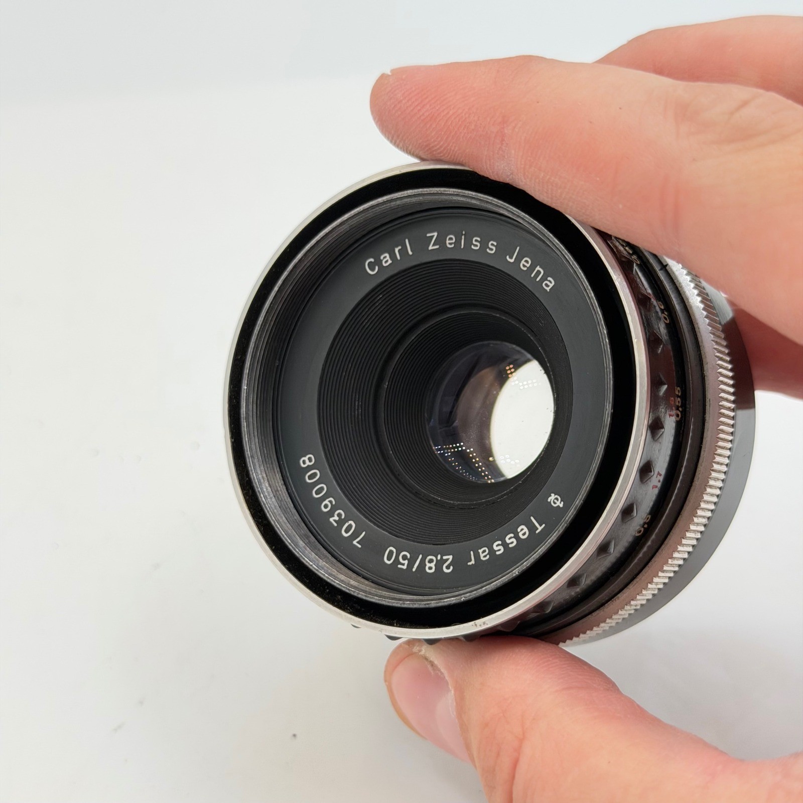 Praktica Nova 35mm SLR Camera with Carl Zeiss Jena Tessar 2.8/50 Lens Vintage