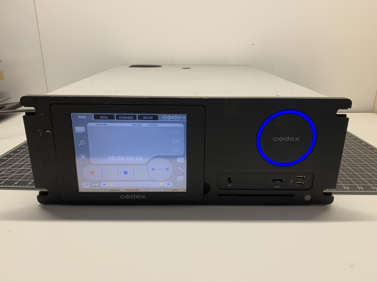 Codex CDR1 Rackmount Audio Recorder with CDB1 Disk Pack | #R614