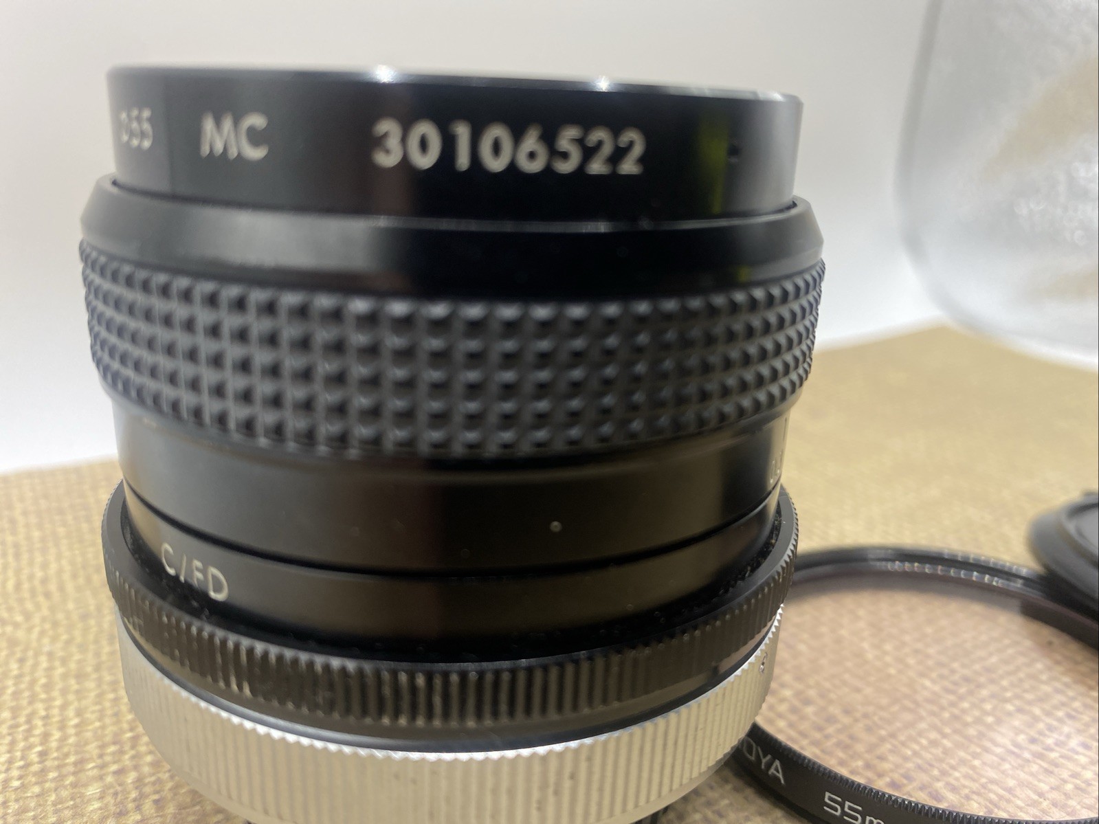 Kiron 28mm f2 Nikon Ai mount #30106522 + Hoya 55mm Skylight 1B Filter