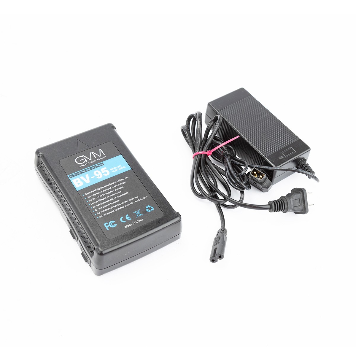 GVM BV-95 95Wh 14.8V 6600mAh Lithium-Ion V-Mount Battery – SKU#2061414