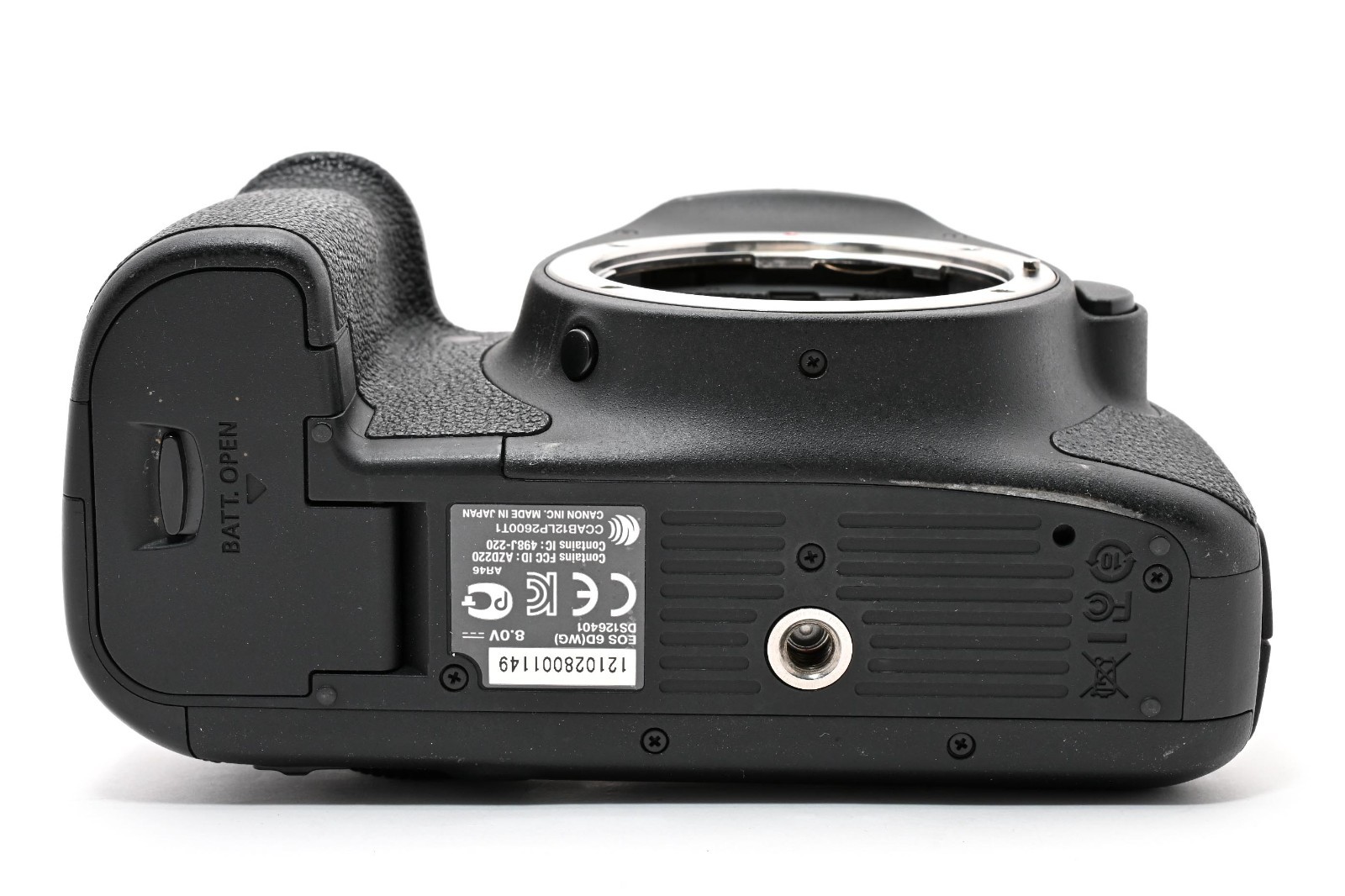 Canon EOS 6D Digital Black Body Count 9784 [Wifi works / Ex++]