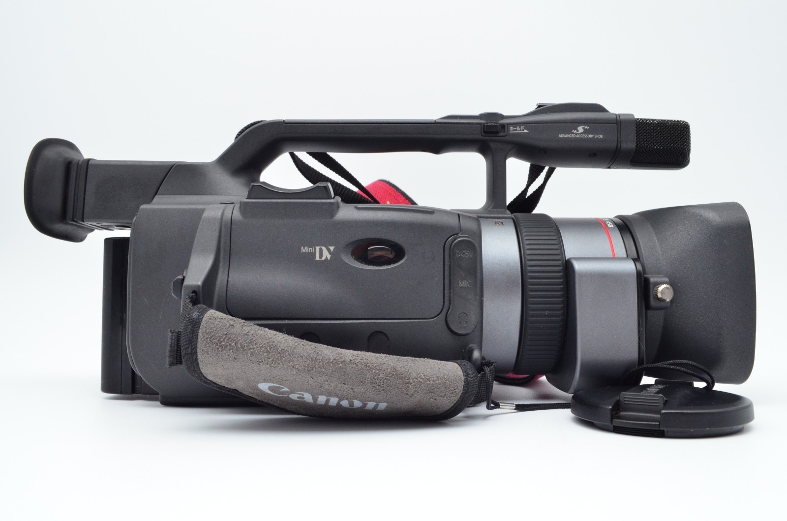 NEAR MINT Canon DM-XV2 MiniDV Camcorder 3CCD 20x Zoom LCD Japan Tested w/Remote