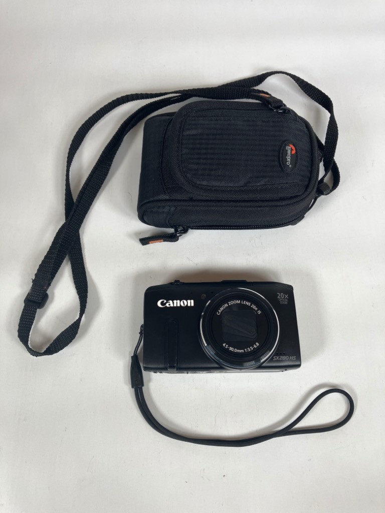 Canon PowerShot SX280 HS Compact Digital Camera 20x Optical Zoom w/ Lowepro Case