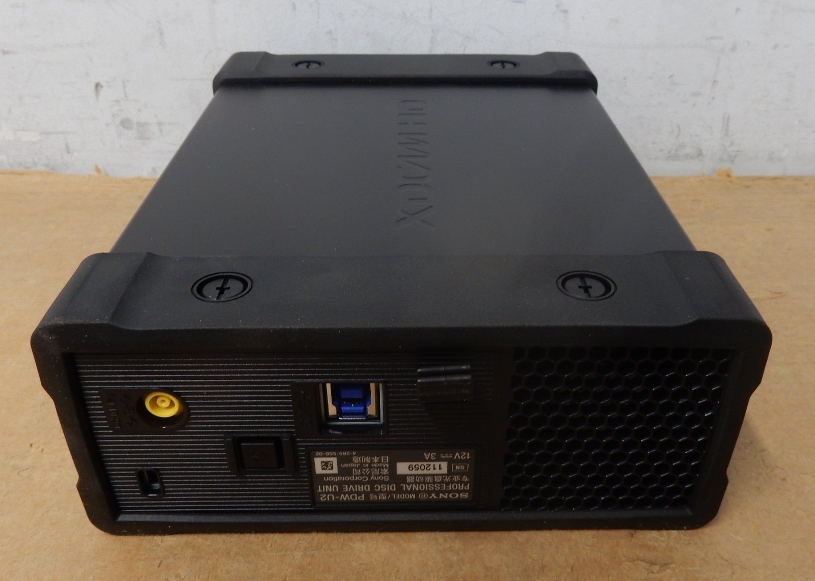 New Open Box SONY PDW-U2 XDCAM Professional Disc Drive Unit