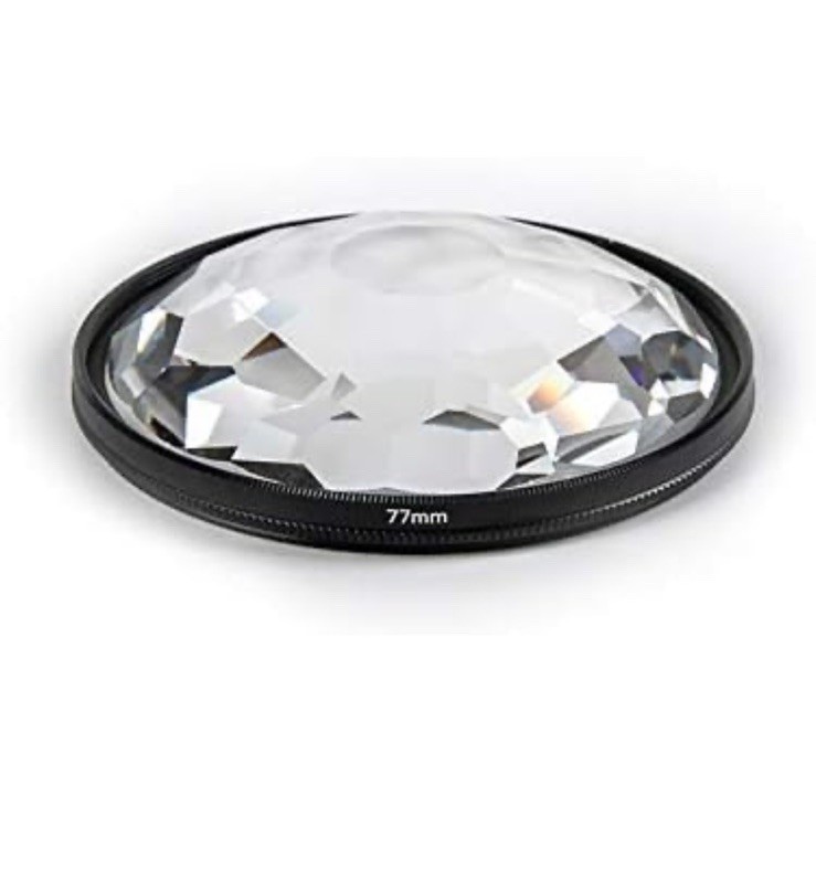 Camera Lens Filter Kaleidoscope Caliber : 67mm, Color : 77mm