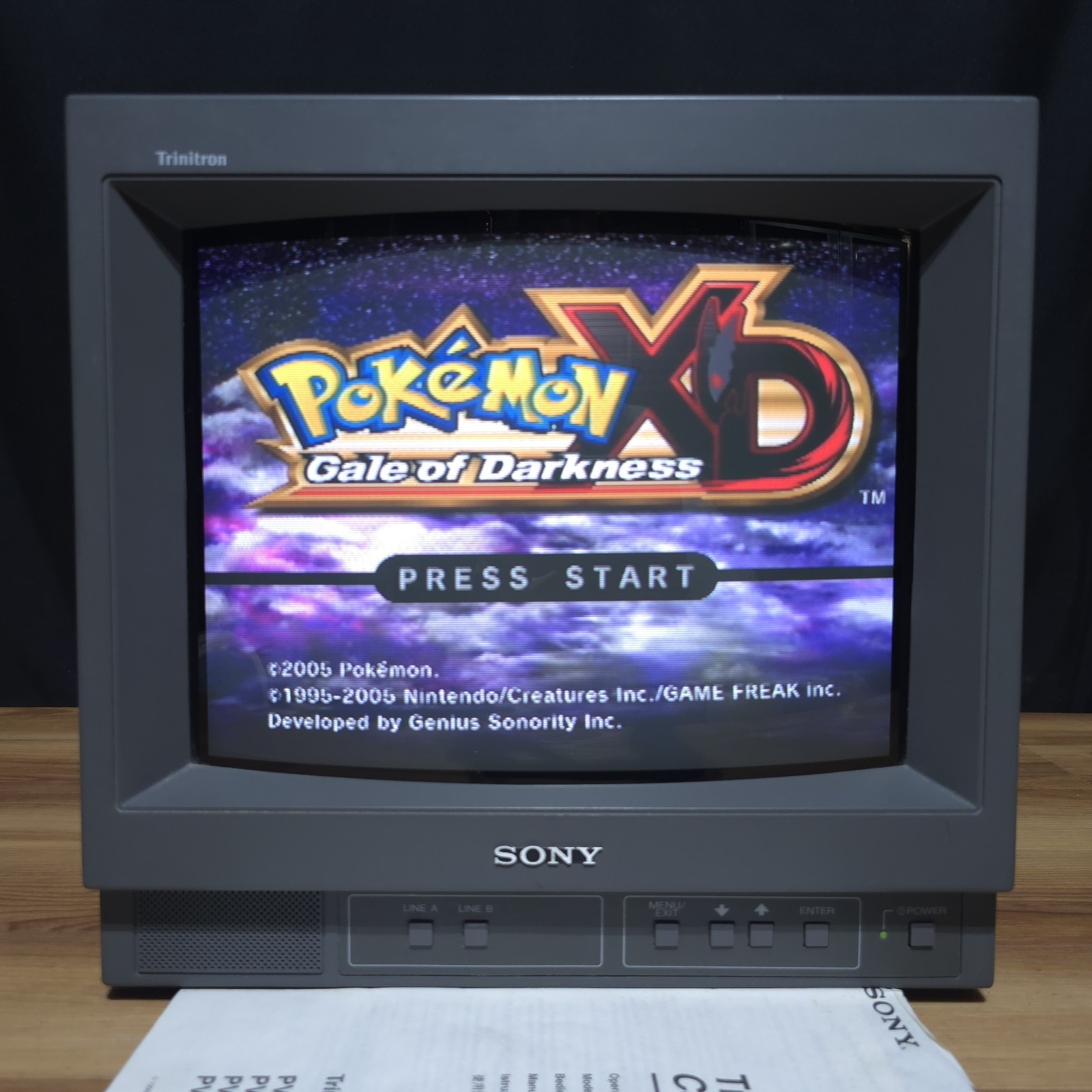 Sony 14″ PVM-14N5U S-Video Trinitron Color CRT Monitor with Manual