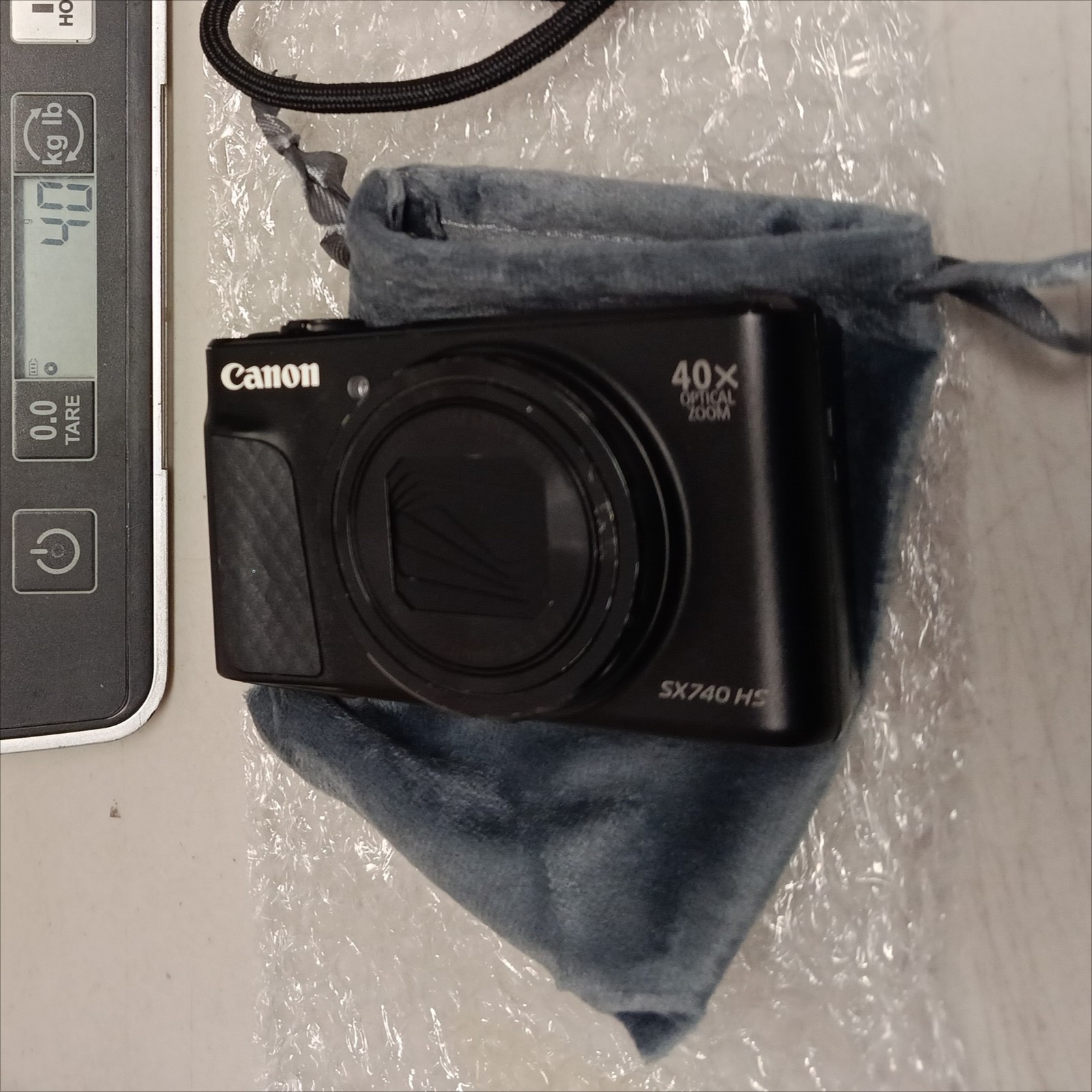 Canon PowerShot SX740 HS Digital Camera 20.3MP Black （Sensor failure）