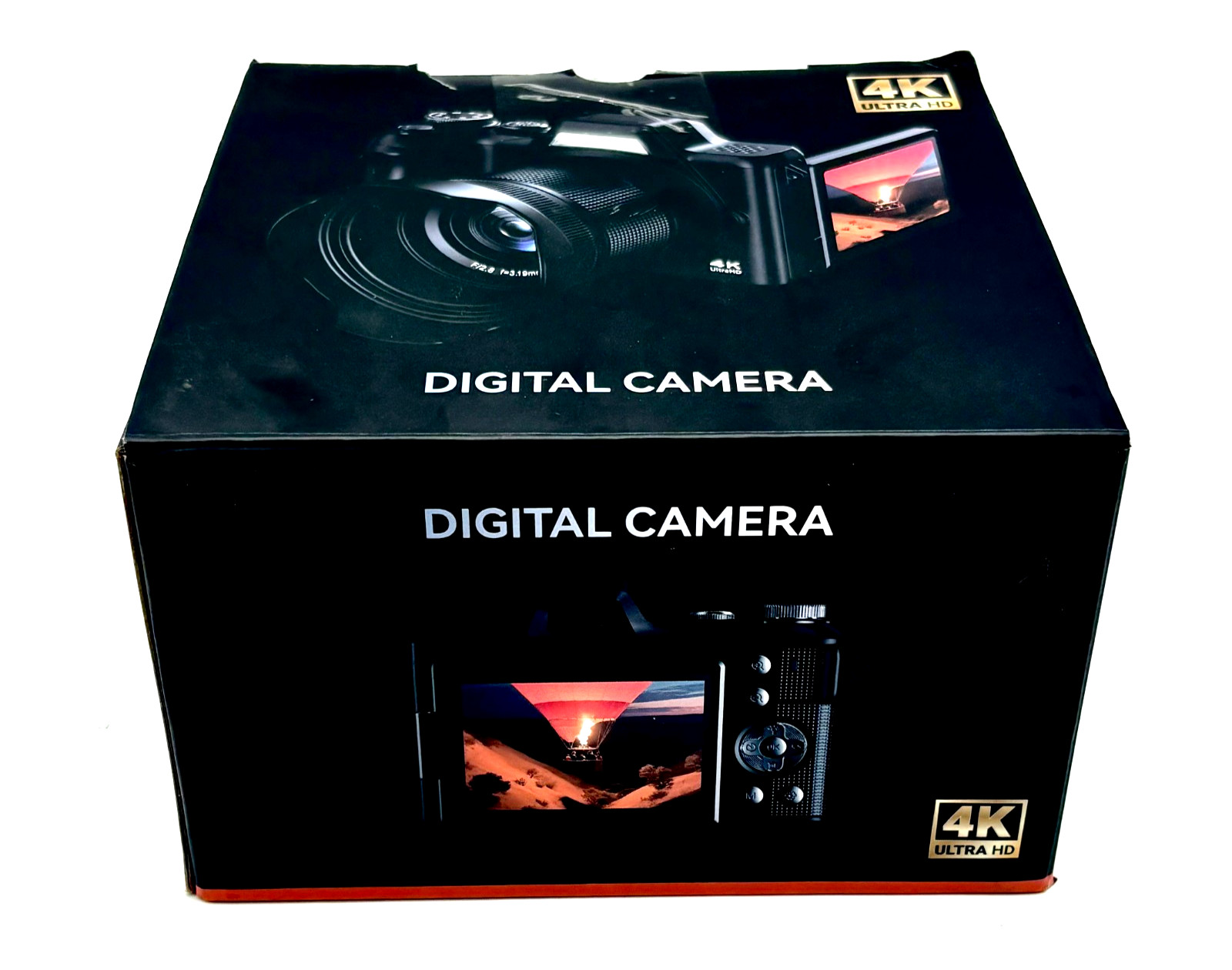 4K Ultra High Definition 16X Zoom 56Megapixels Digital Camera Black New