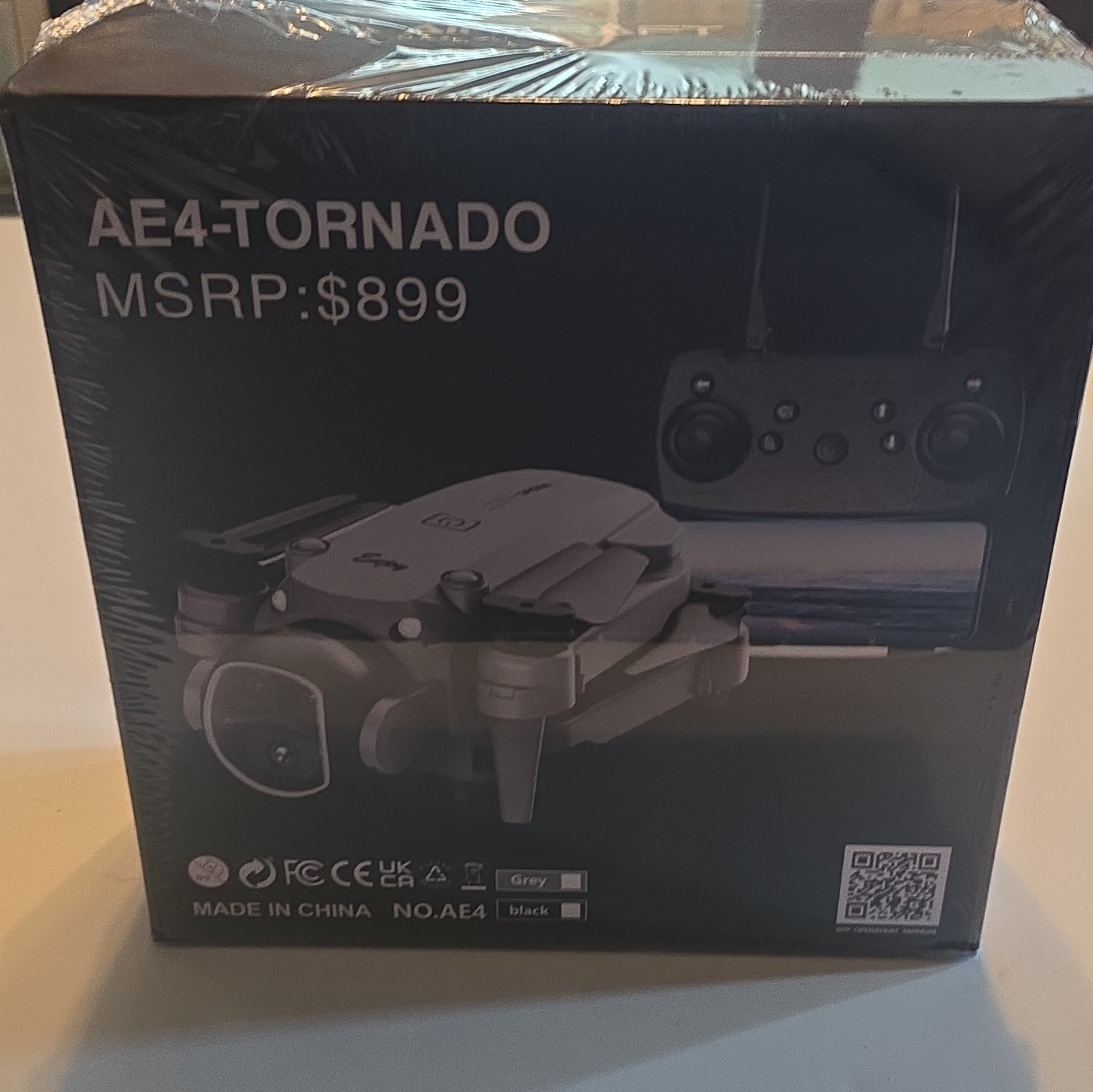 AE4 Tornado Ready to Fly Camera Drone 4K HD Video Recording MPN AE4 0048