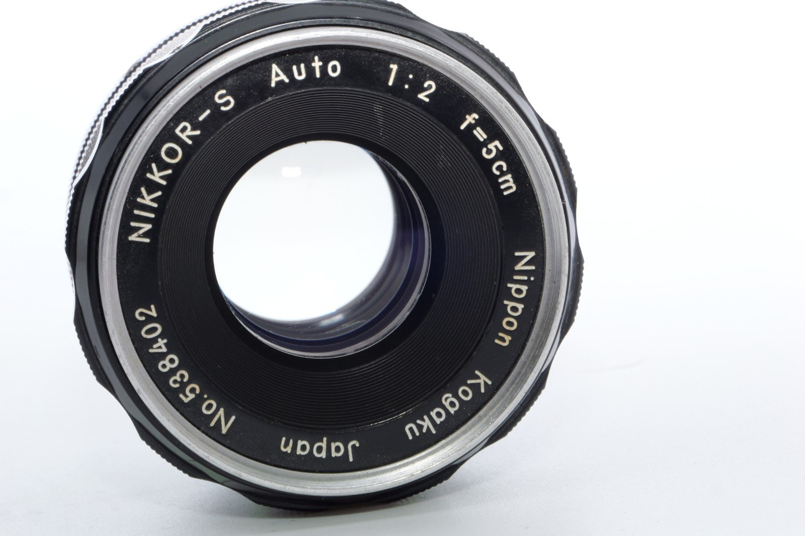 Nikon F #640xxxx 1st year camera with Nikkor-S 5cm f2 lens. Circa 1959. RARE !