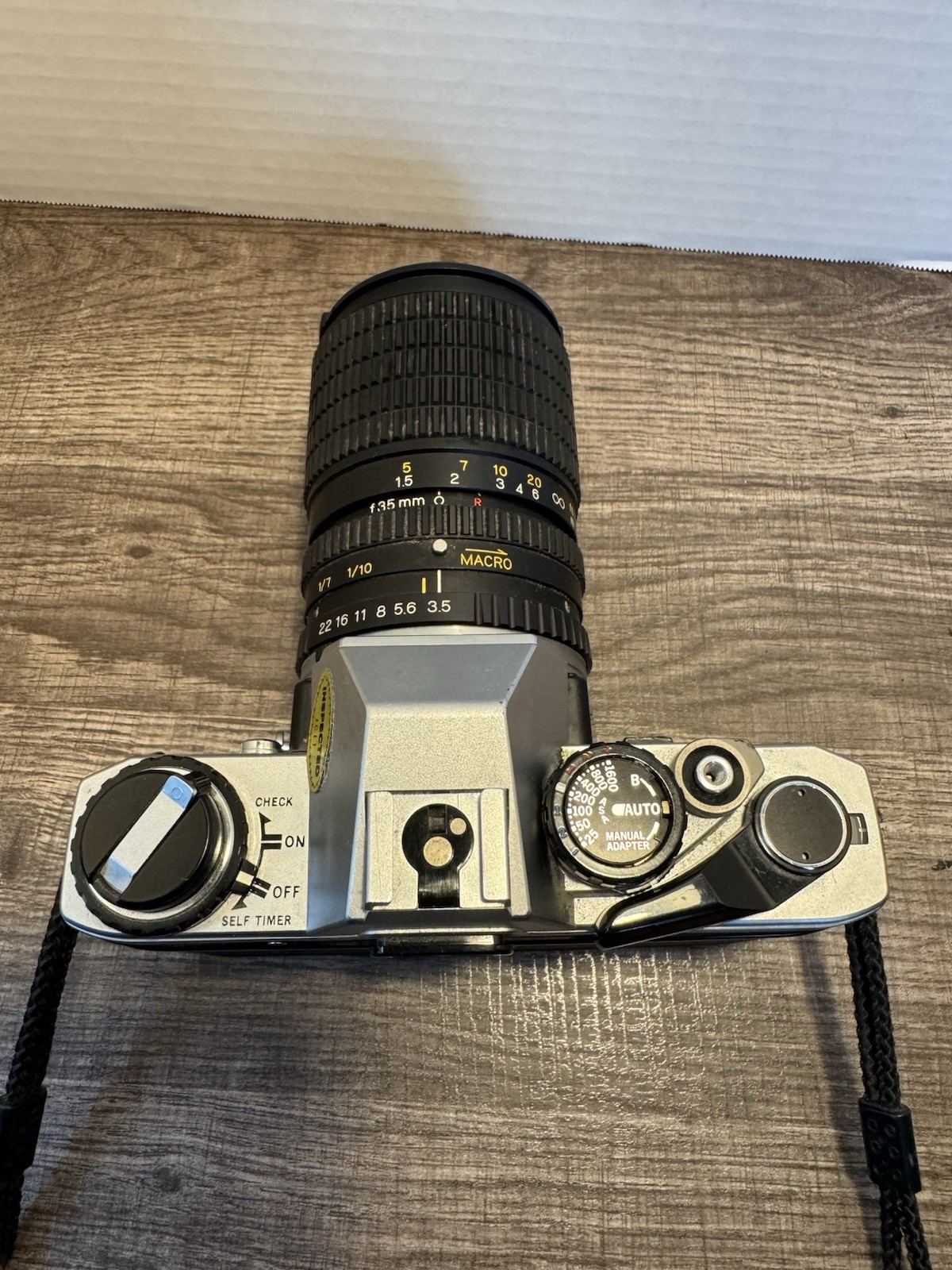 Olympus OM-10 With Osawa Mark 2 Lens 35-105mm