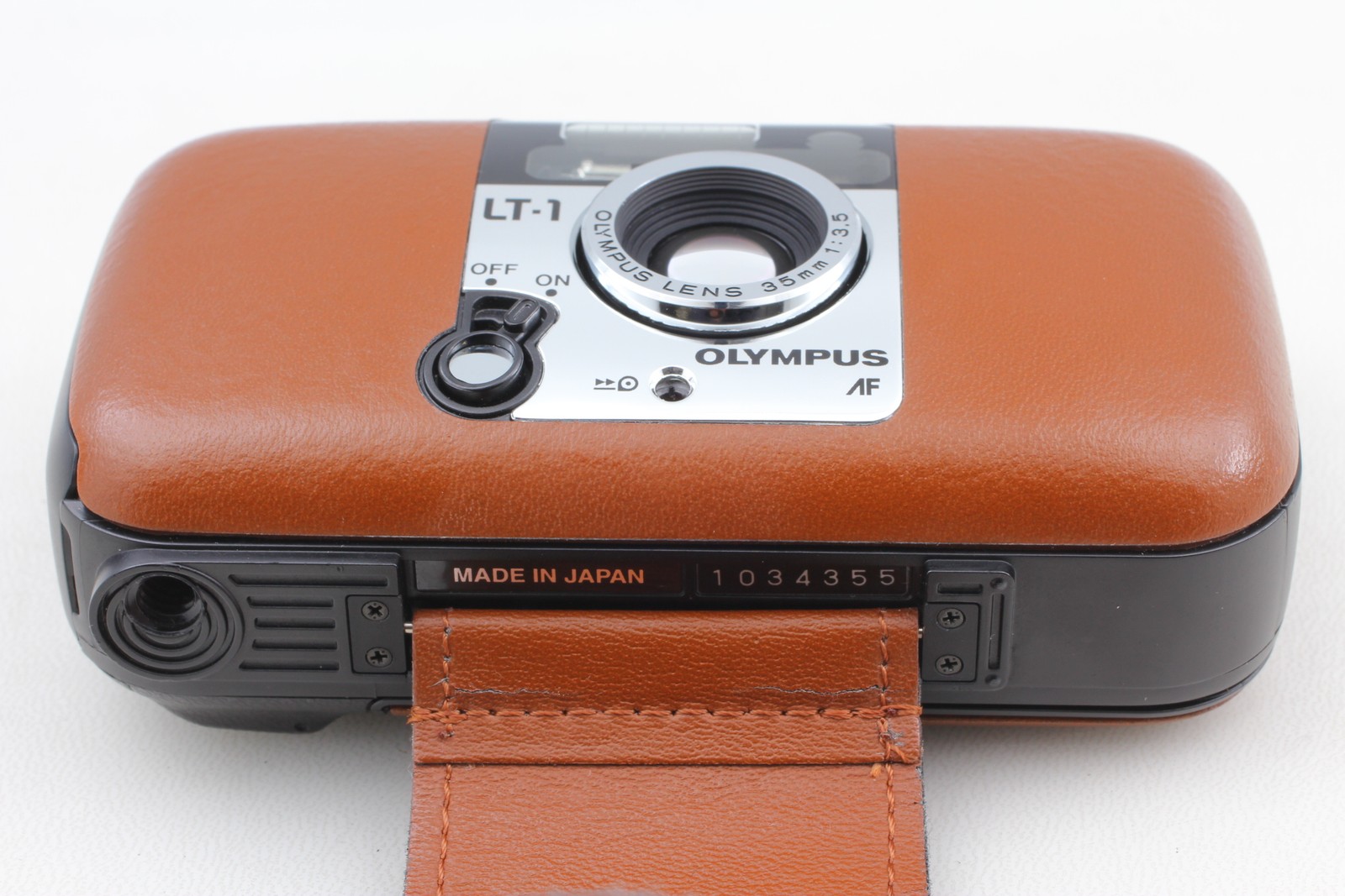 ⏯️ [Near MINT] Olympus LT-1 LT1 Brown 35mm Point & Shoot Film Camera From JAPAN