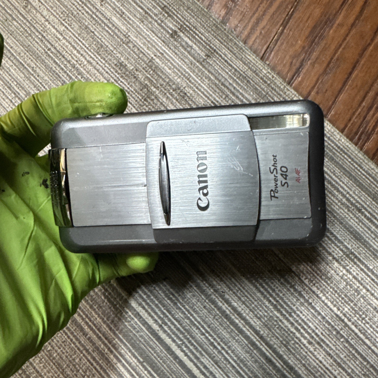 PRL) CANON POWER SHOT S40 FOTOCAMERA DIGITALE COMPATTA COMPACT DIGITAL CAMERA
