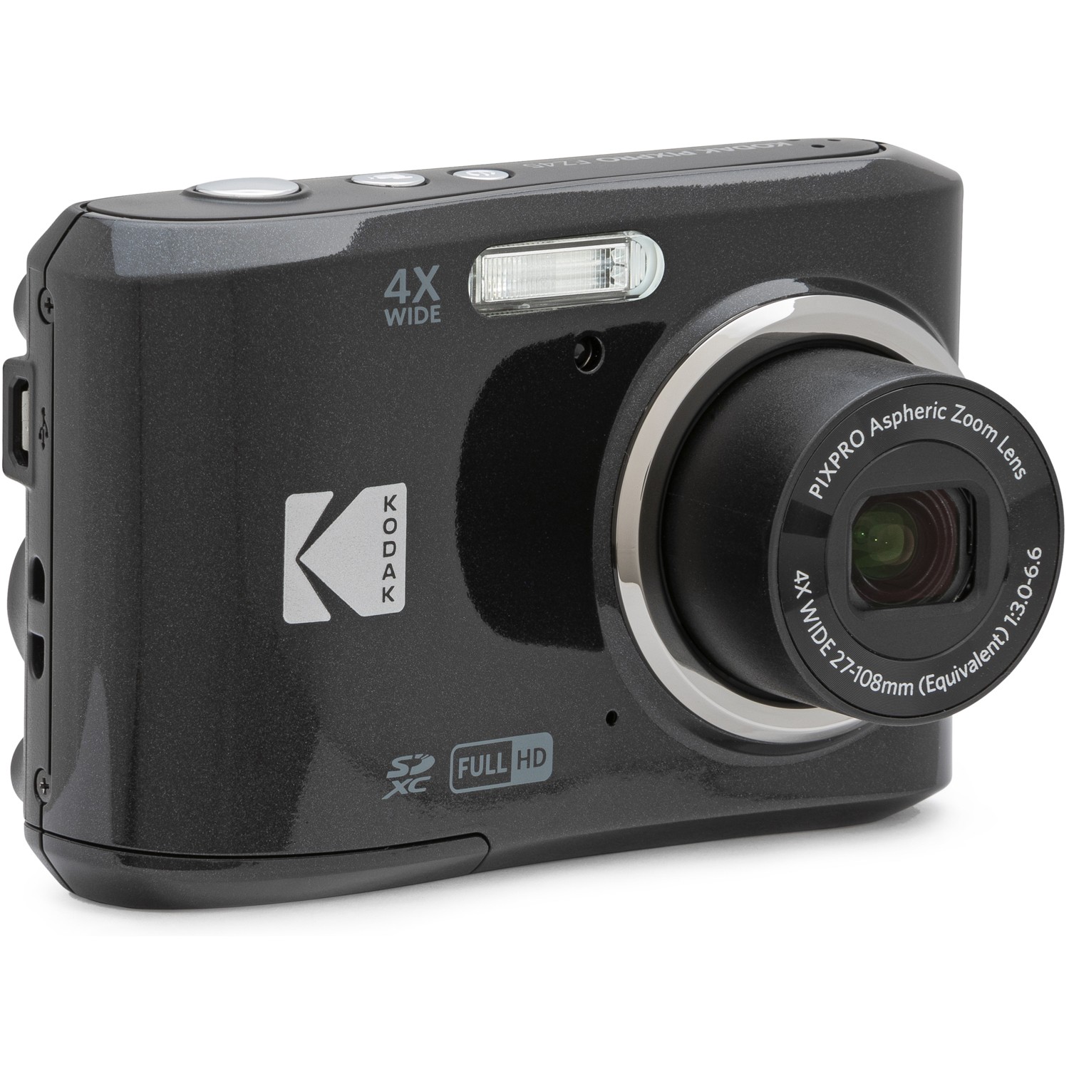 Kodak PIXPRO FZ45 16MP Digital Camera, Black – FZ45BK