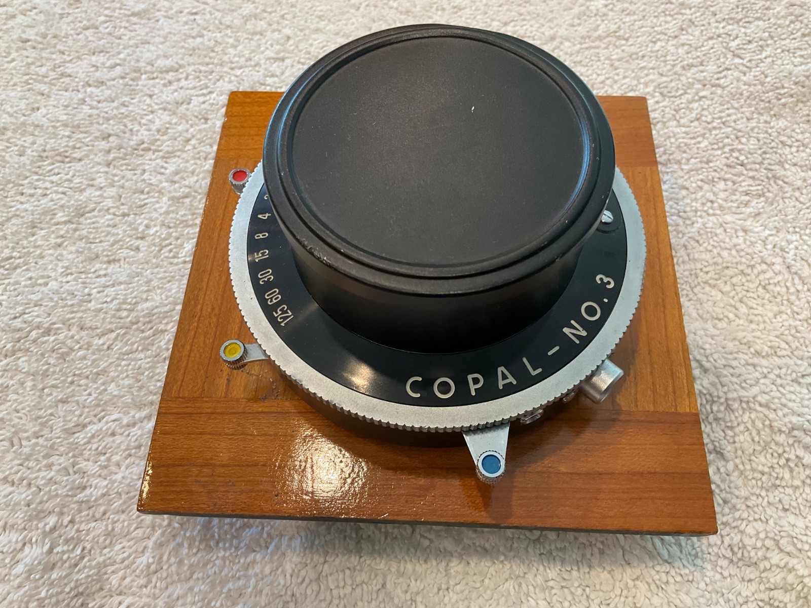 Burke & James B&J 360mm f/6.8 Large Format Lens in Copal No. 3 Shutter Wood Boar
