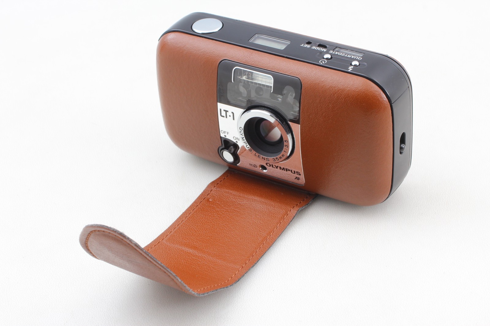 ⏯️ [Near MINT] Olympus LT-1 LT1 Brown 35mm Point & Shoot Film Camera From JAPAN