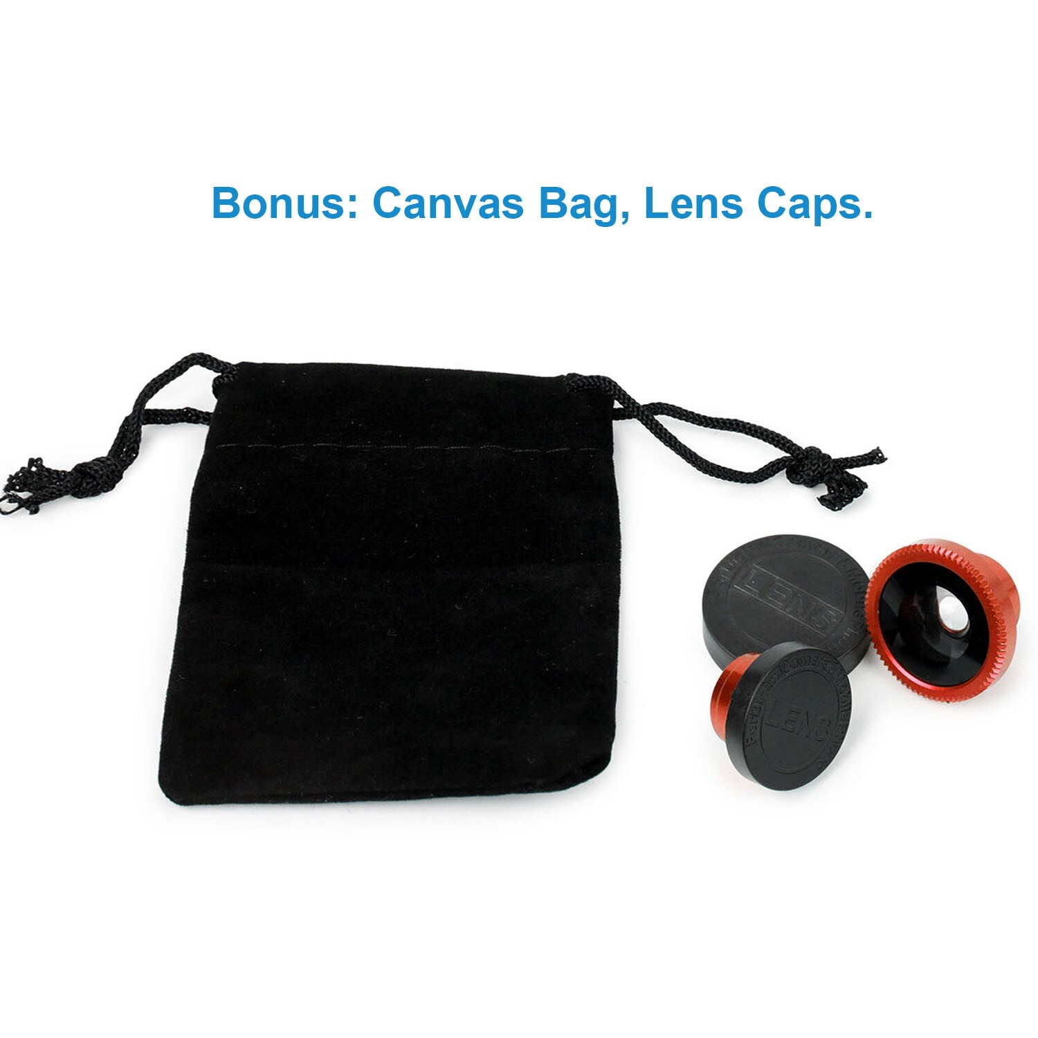 Camera Lens Kit Universal 3in1 Magnetic Wide Angle Fish Eye Macro For Cell Phone