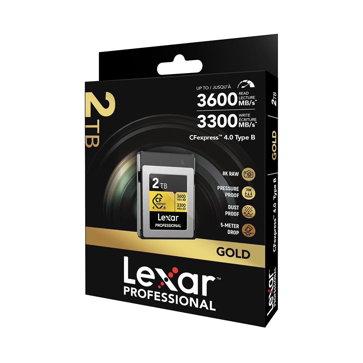 Lexar Lexar 2TB Professional Gold CFexpress 4.0 Type B Card