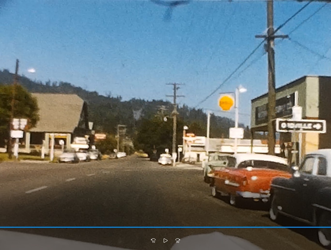 CALIFORNIA 1950S AUTO TRIP PLUMAS COUNTY AREA CA 8MM HOME Movie Film Reel C415