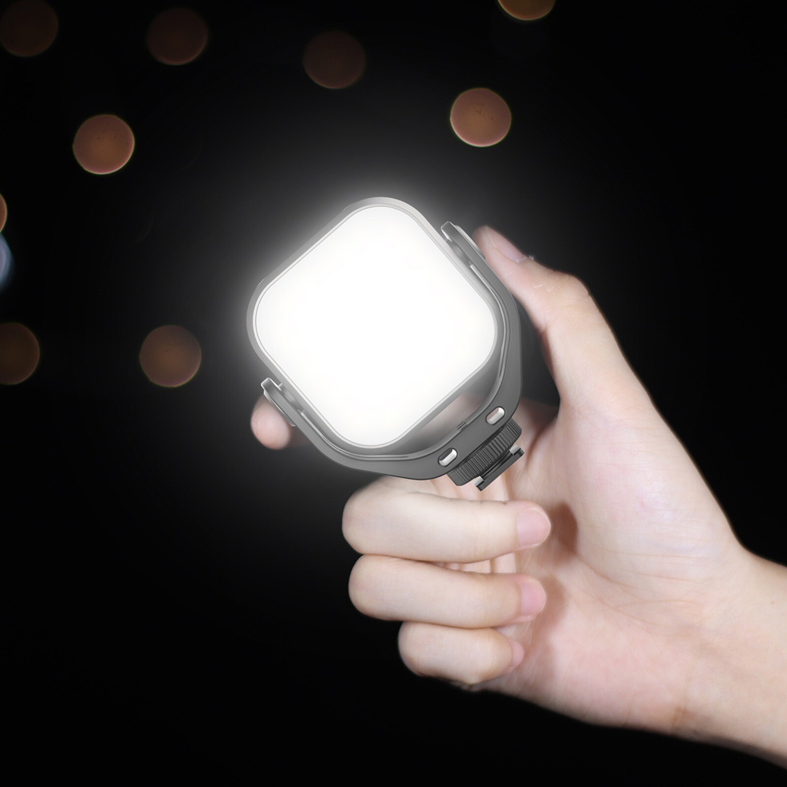 Ulanzi VIJIM VL66 LED Video Light with 360 Rotation Mount Bracket Fill Light