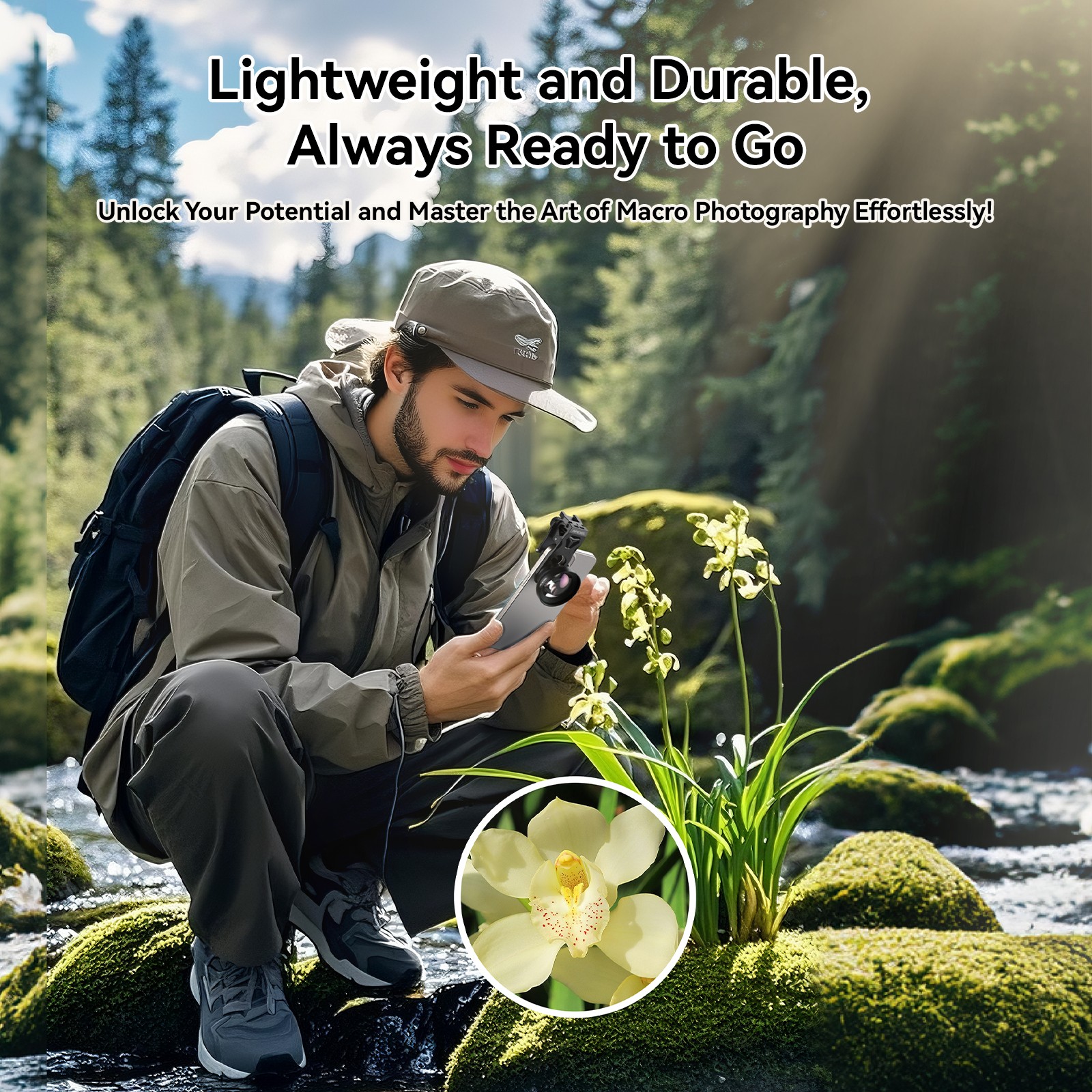 APEXEL 100Ultra Macro Lens – Enhanced Version Smartphone Lens for iPhone,Samsung