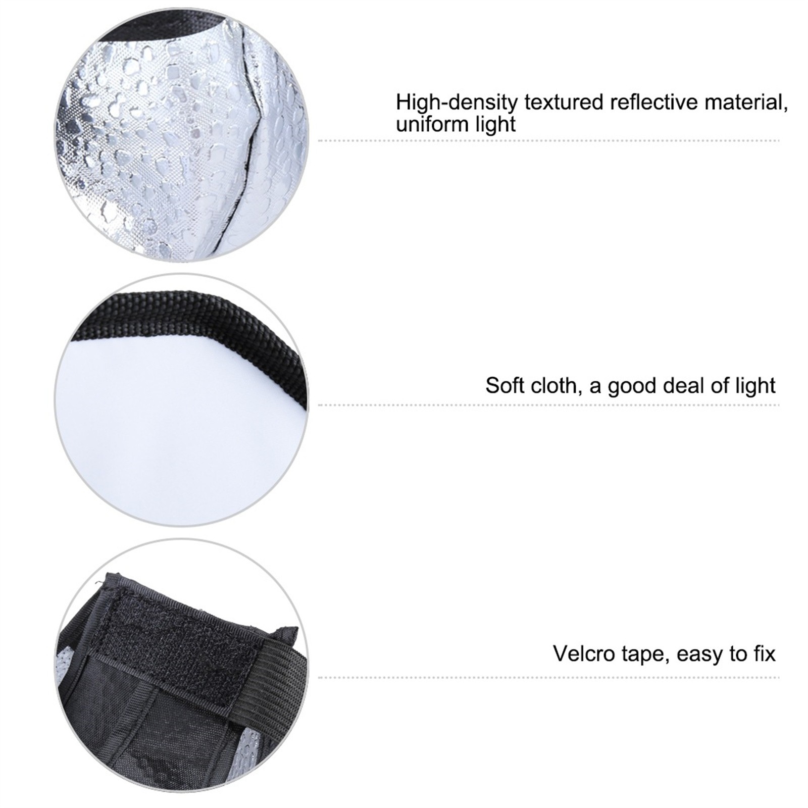 1Pack Foldable Soft Flash Light Diffuser Softbox Cover Photography Flash Part