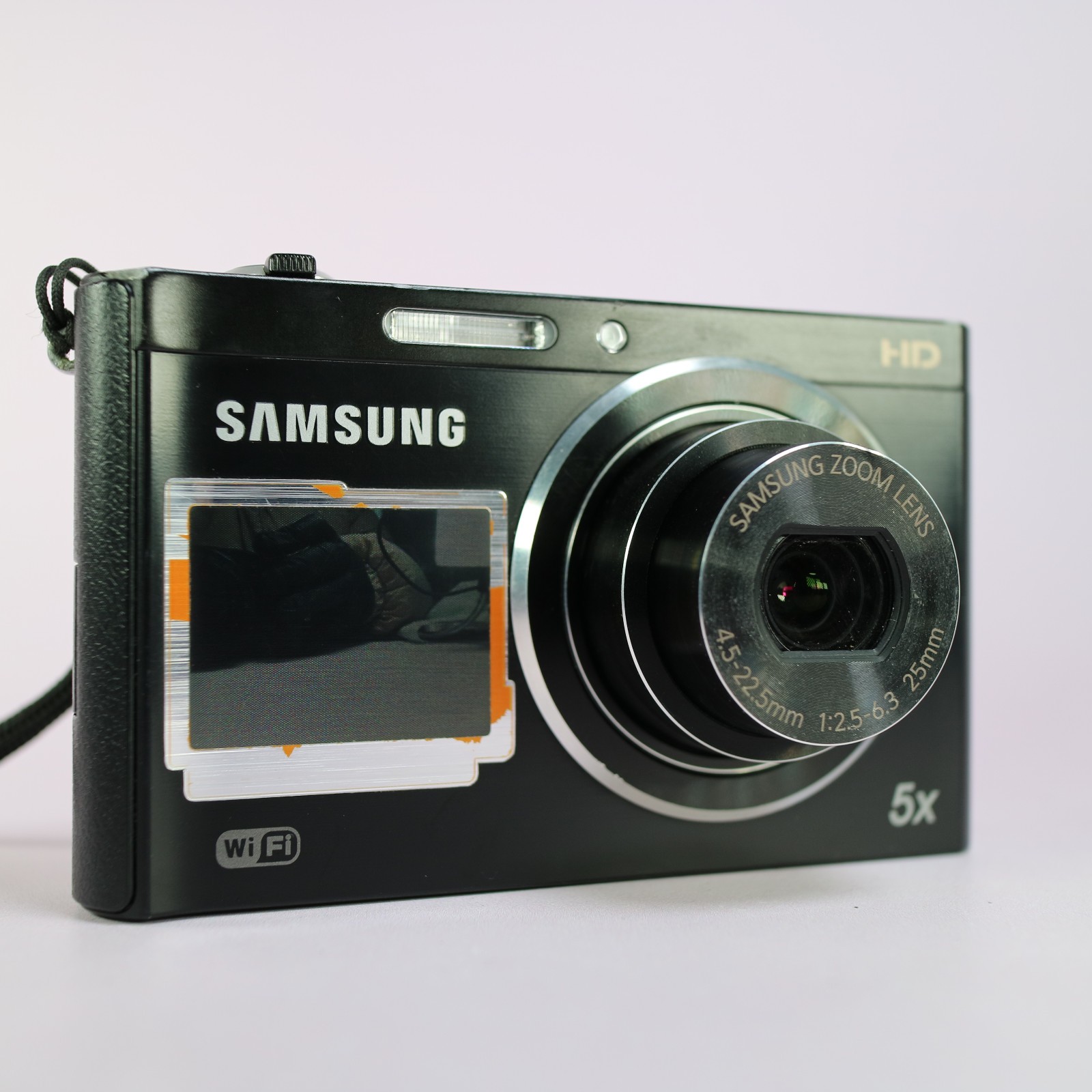 Samsung Digital Camera DV300F 16.1MP Selfie Screen Black Tested
