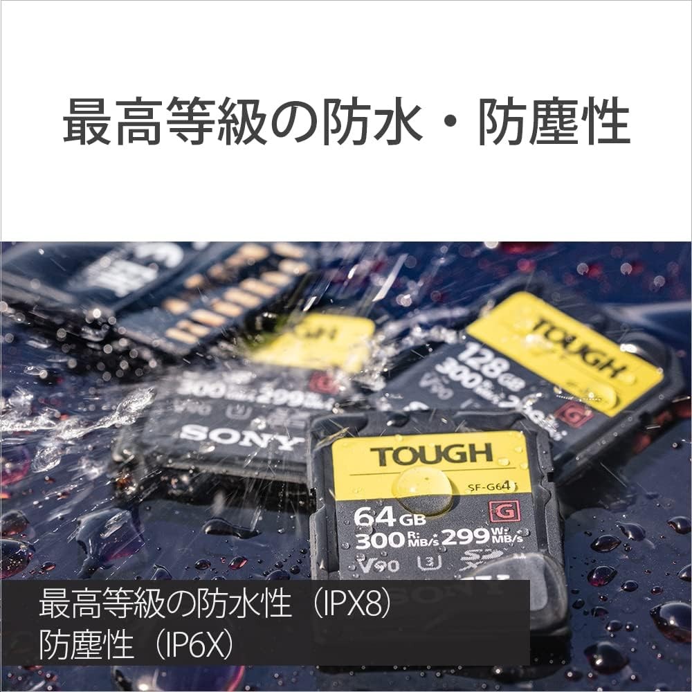 Sony SDXC Memory Card 256GB Class10 UHS-II Compatible SF-G256T