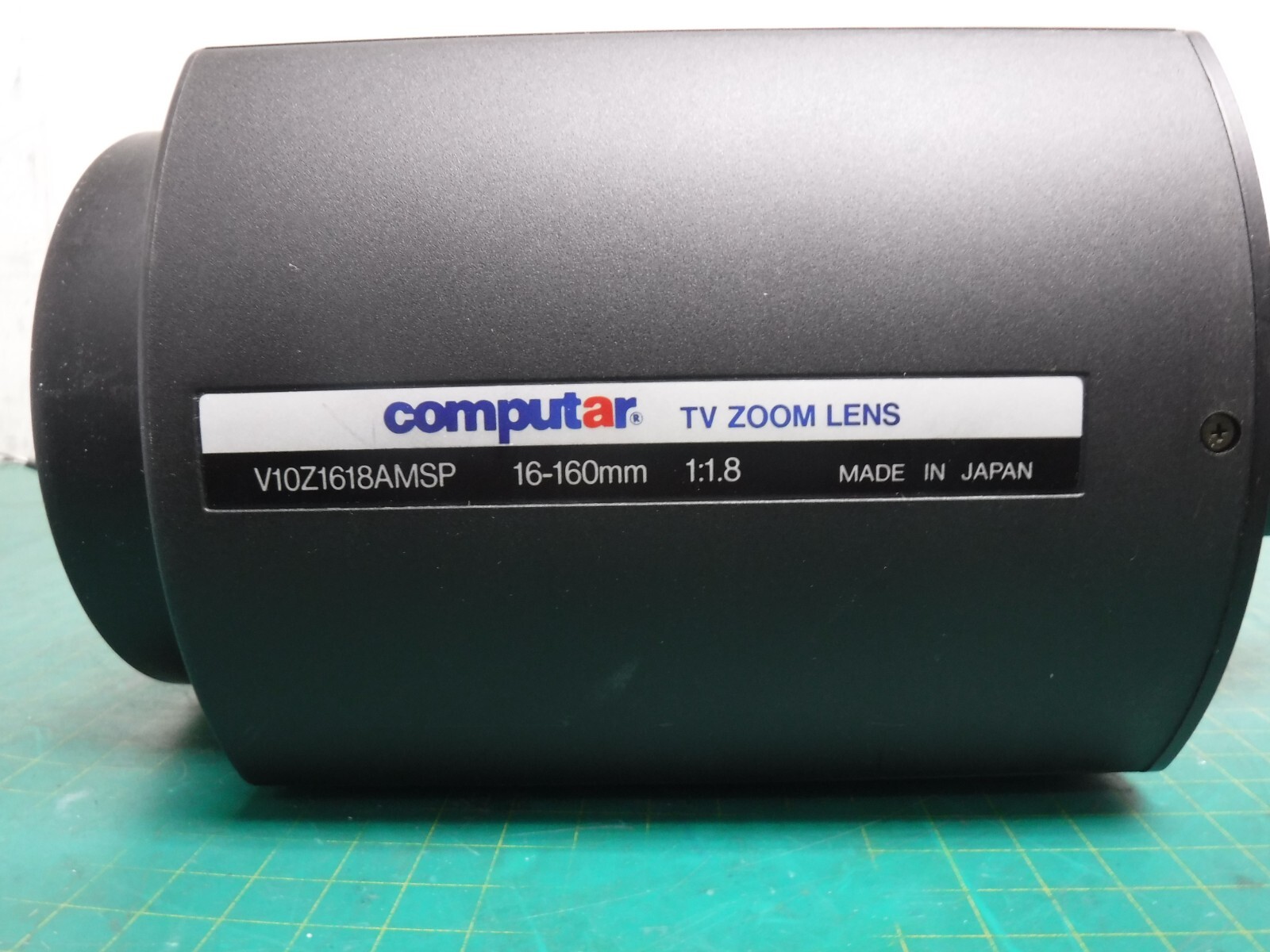 Panasonic WV-BP332 CCD Camera W/ COMPUTAR V10Z1618AMSP TV ZOOM LENS 16-160MM