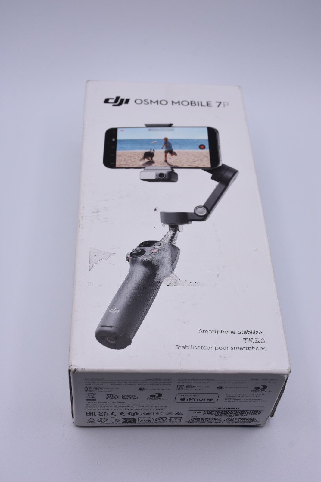DJI Osmo Mobile 7P Smartphone Gimbal 3-Axis Stabilize