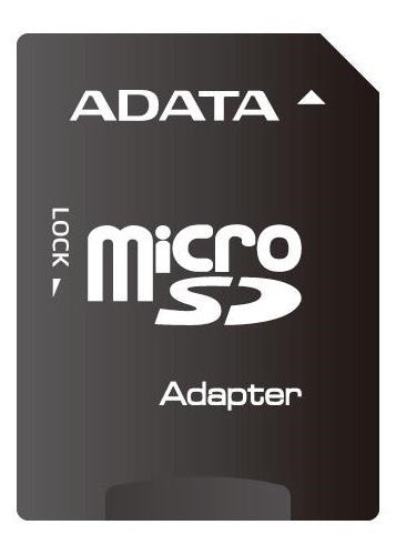 ADATA 8GB microSDHC Class 4 Memory Card with Adapter (AUSDH8GCL4-RA1)