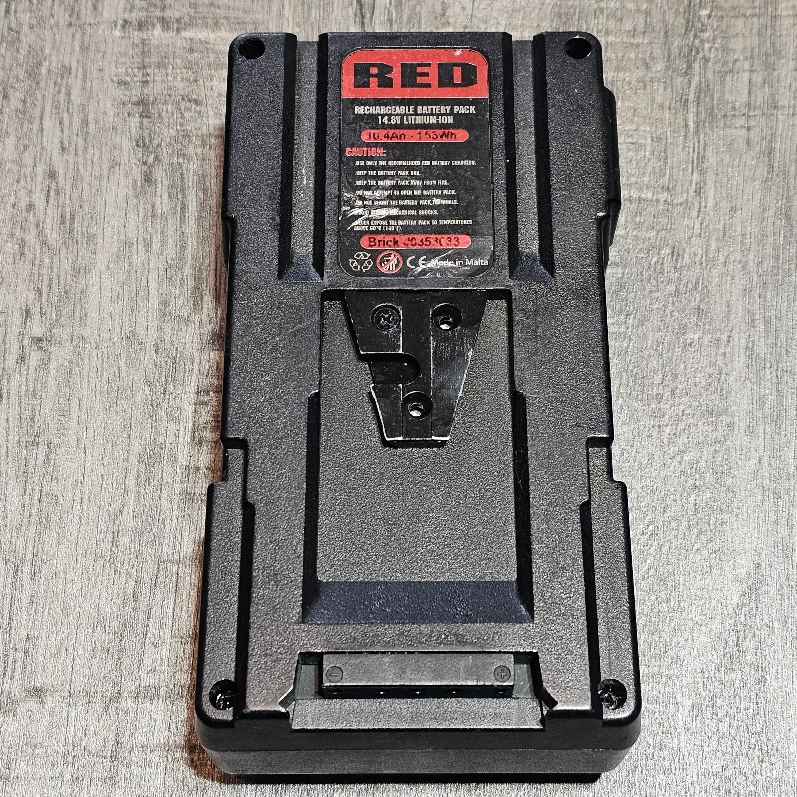 RED 14.8V Digital Cinema Redcode Brick Replacement Battery Mysterium