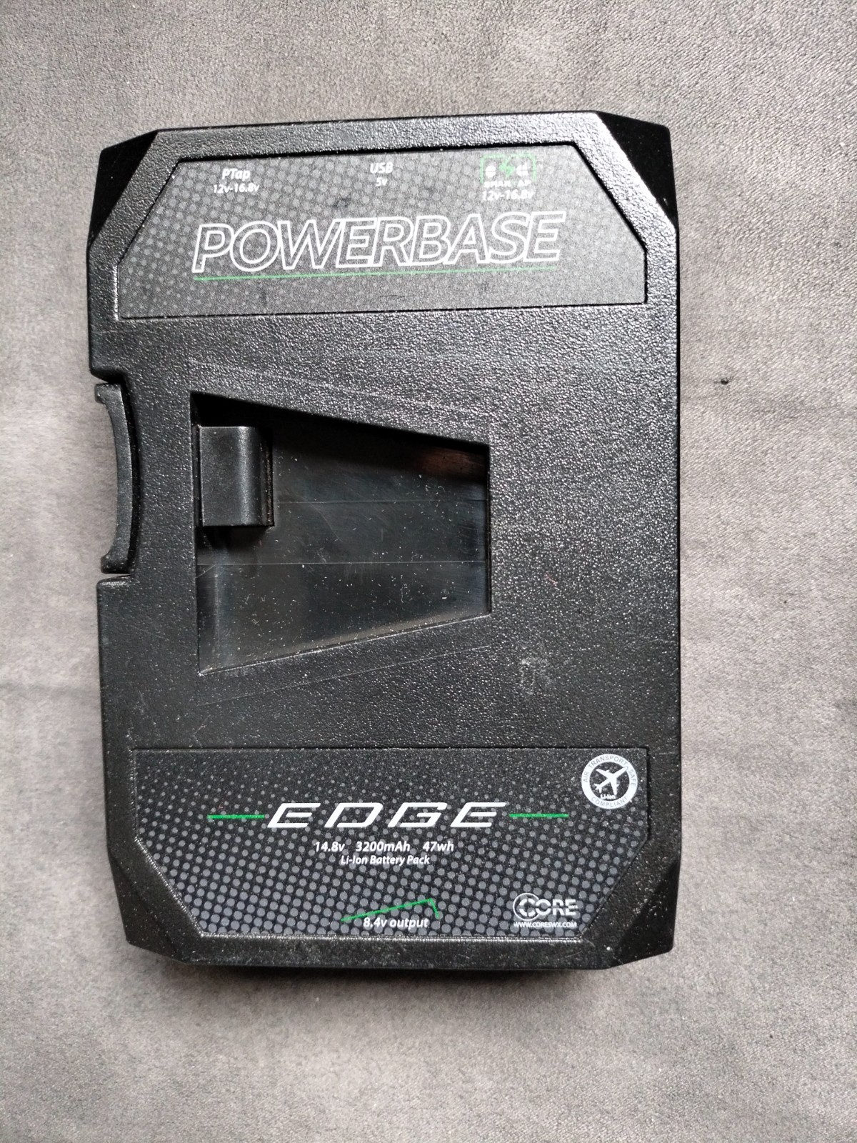 Core SWX Powerbase EDGE Small Form 47Wh 14.8V Cine V-Mount Battery Pack #2047632